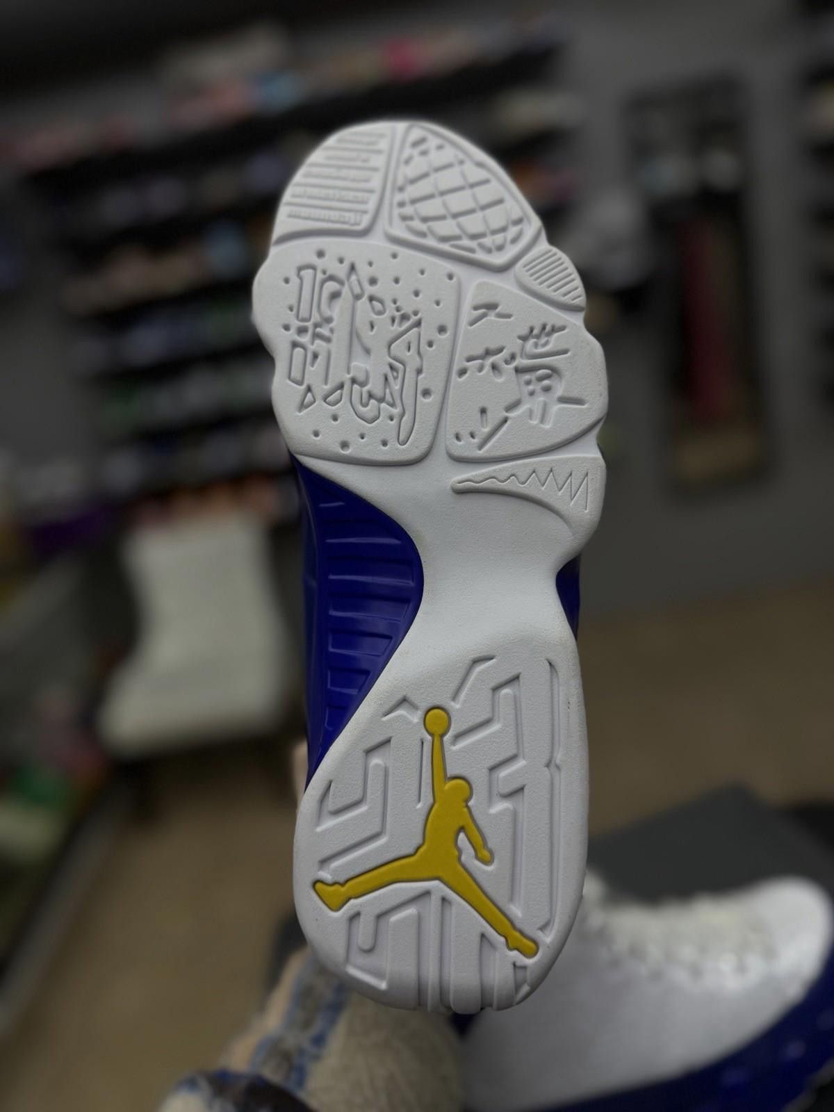 Jordan Brand Nike Air Jordan Retro 9 “Kobe Bryant PE Lakers” Size 10 Men Size US 10 / EU 43 - 11 Thumbnail