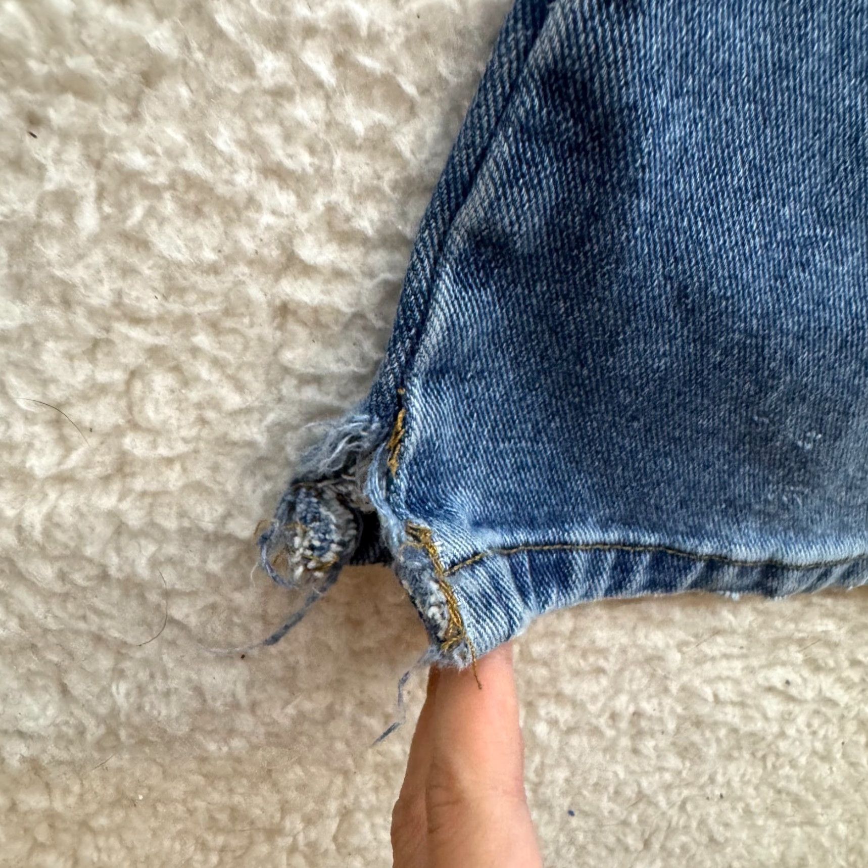 Vintage VINTAGE Lei Low Rise Flare Jeans 0 24 Medium Wash Bootcut 100% Cotton Denim Jeans Womens Girls Girls or Womens Size 25" / US 0 / IT 36 - 6 Thumbnail