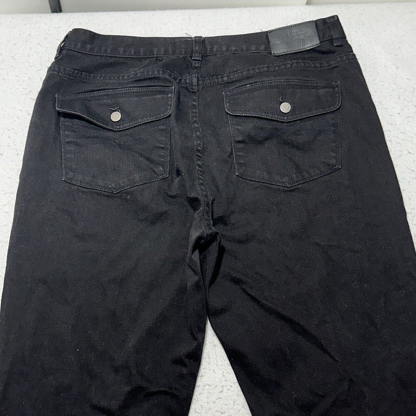 Lauren Ralph Lauren Lauren Ralph Lauren LRL 14 Bootcut Black Jeans (36x28) Size 36" / US 14 / IT 50 - 7 Thumbnail