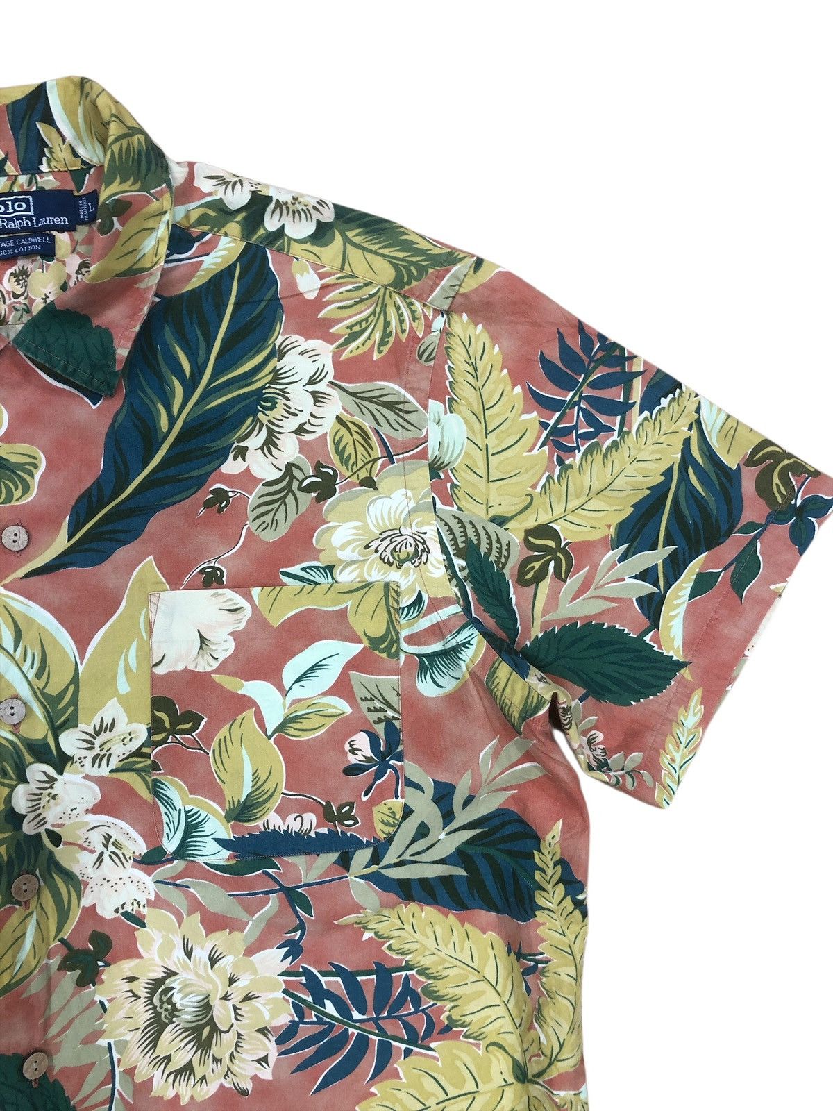 Polo Ralph Lauren Polo Ralph Lauren Fullprint hawaii Flower Shirt Size US L / EU 52-54 / 3 - 6 Thumbnail