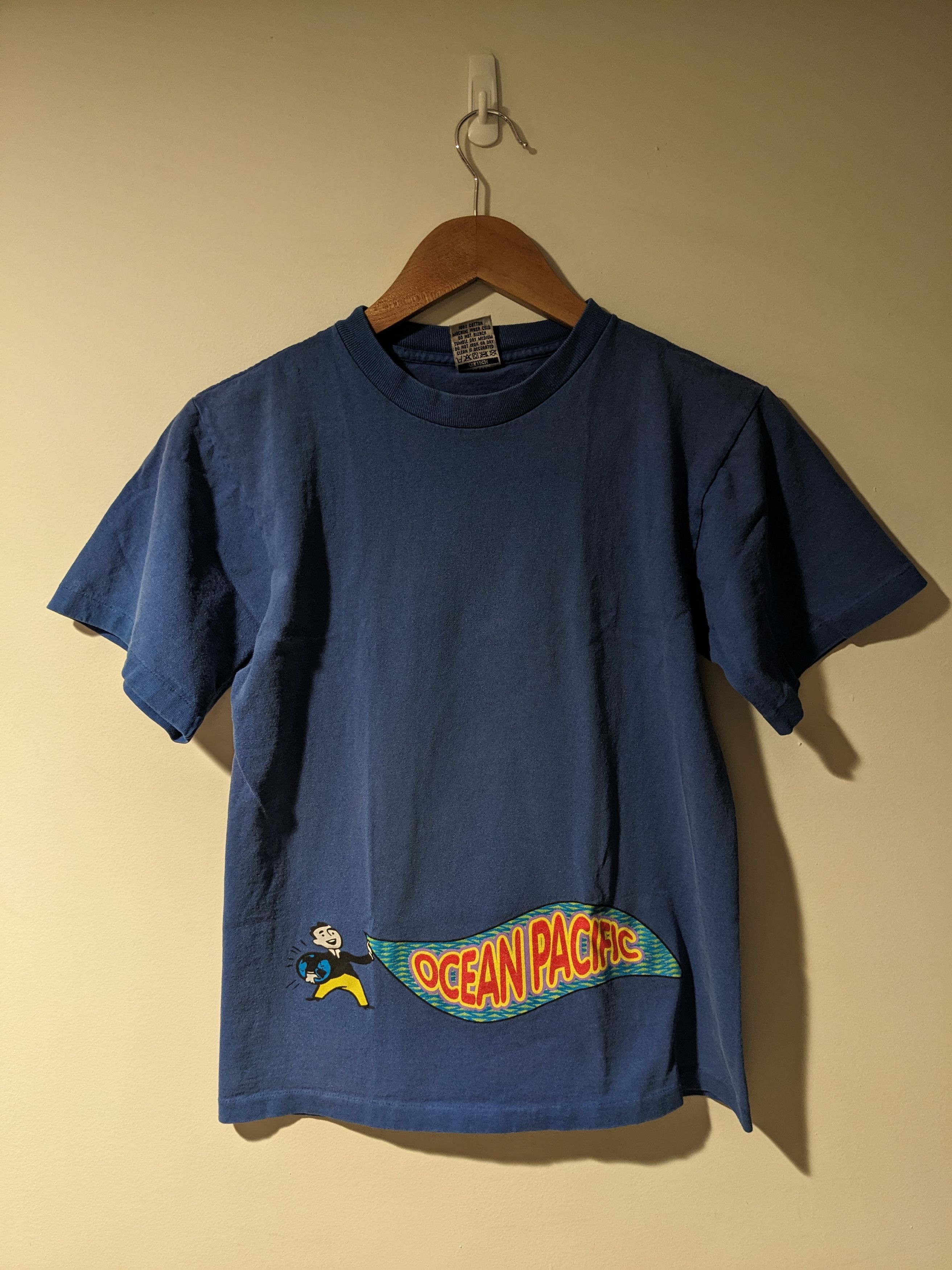 Ocean Pacific Vintage 1993 Ocean Pacific Everything You Kids Large T-Shirt Size US L / EU 52-54 / 3 - 4 Thumbnail