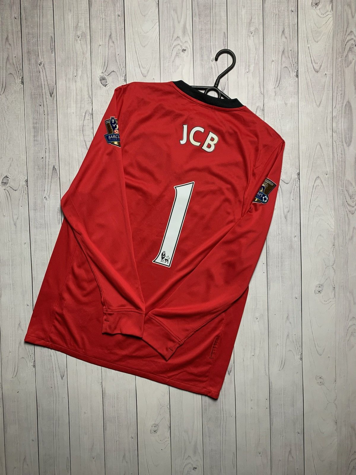Nike × Vintage Vintage Nike Manchester United soccer jersey long sleeve M Size US M / EU 48-50 / 2 - 11 Thumbnail