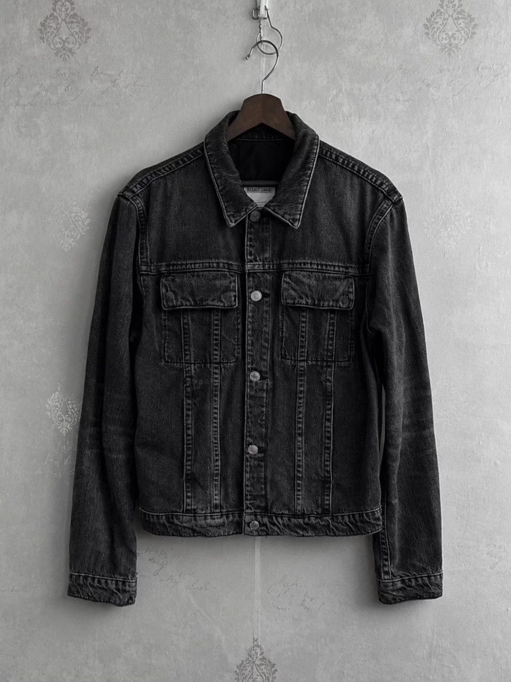 a*8様 HELMUT LANG Wax Coated Denim Jacket Helmut Lang × Vintage Final Price - SS99 Helmut Lang Wax Coated