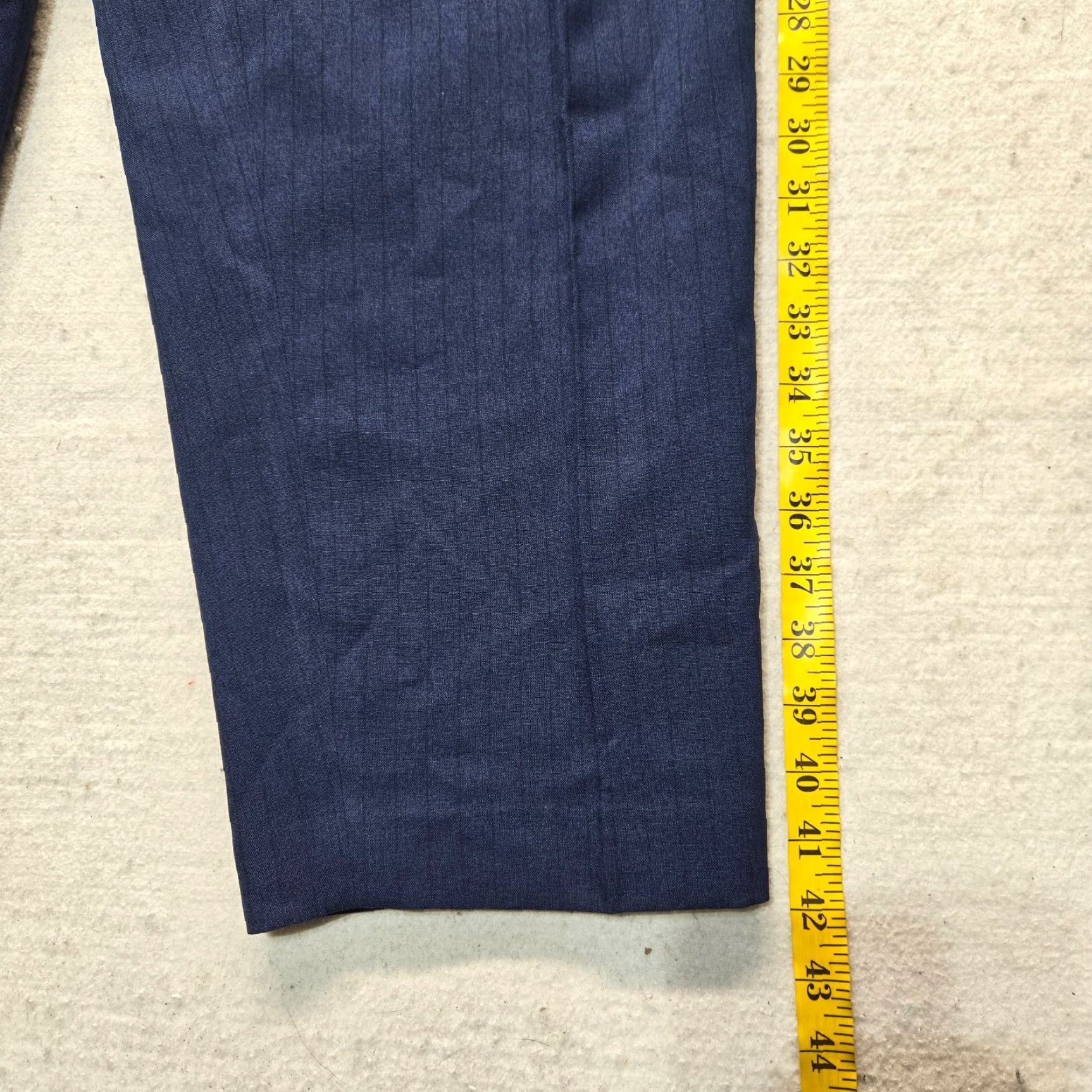 Vintage Sag Harbor Women's Pants Blue 14W Regular High Rise Casual Straight Full Length 14W Women's Sag Harbor Pants Blue Casual 14W Size 36" / US 14 / IT 50 - 7 Thumbnail
