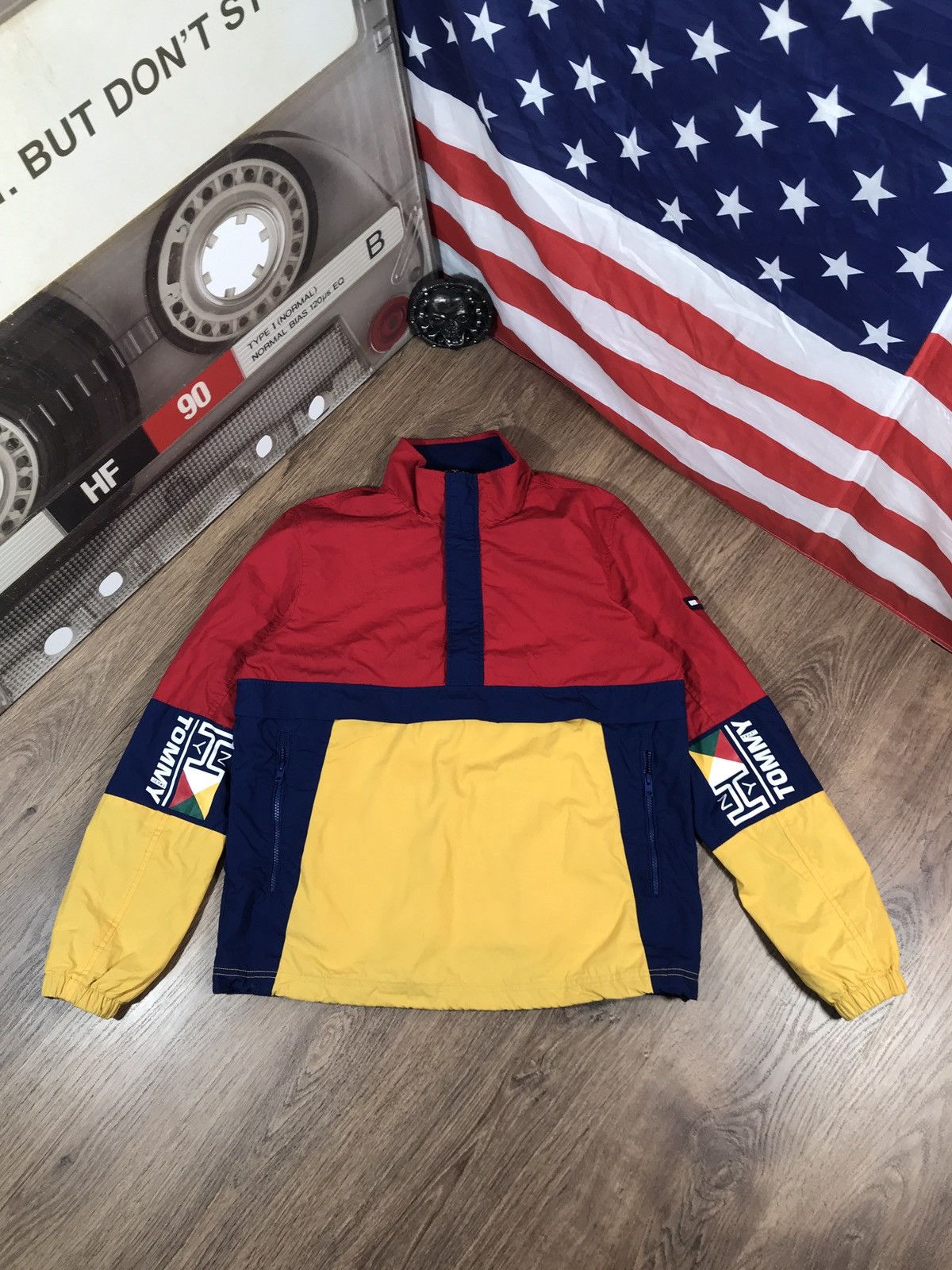 Vintage Tommy Hilfiger Multicolor Jacket Anorak