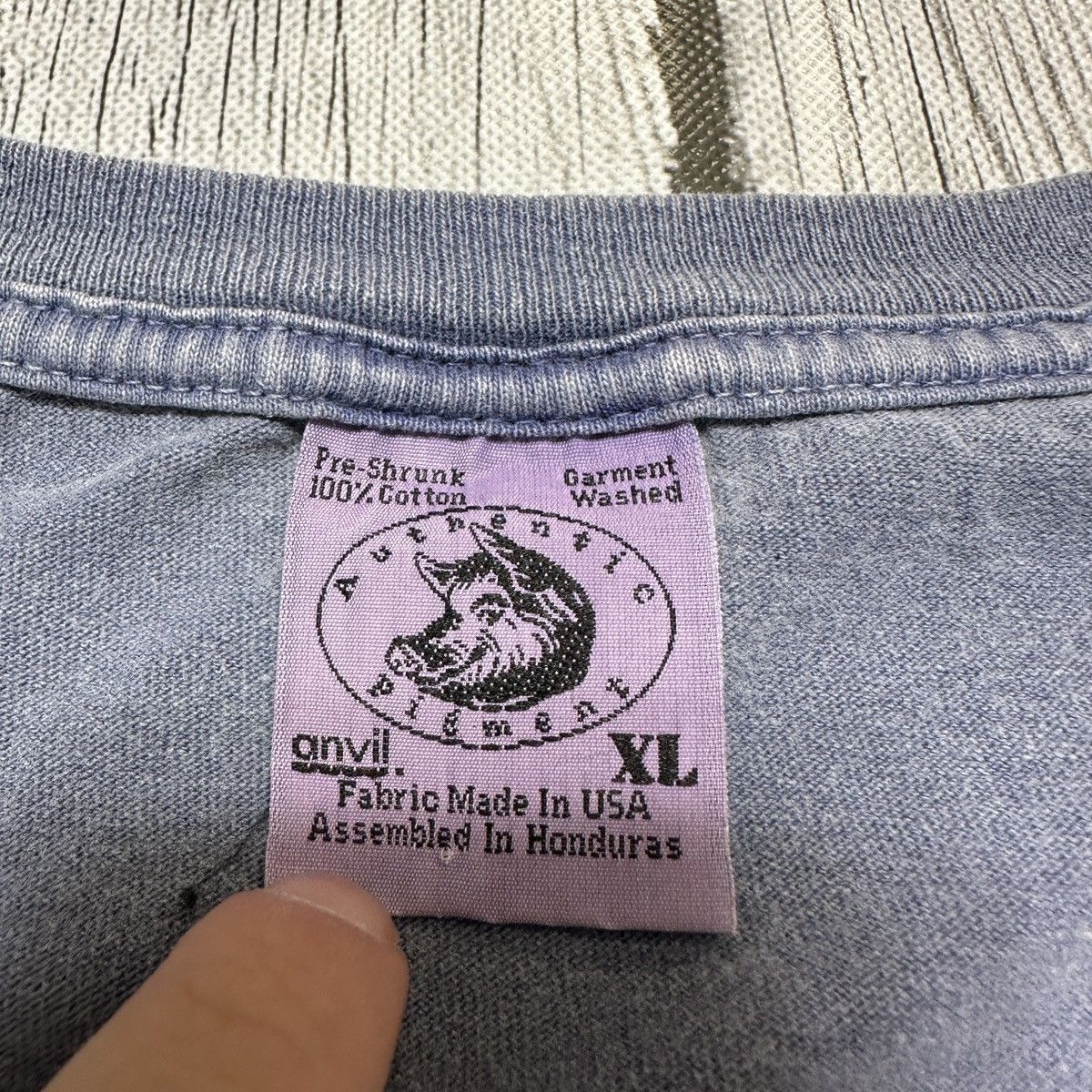 Anvil Vintage Mystic Seaport tee Size US XL / EU 56 / 4 - 4 Thumbnail