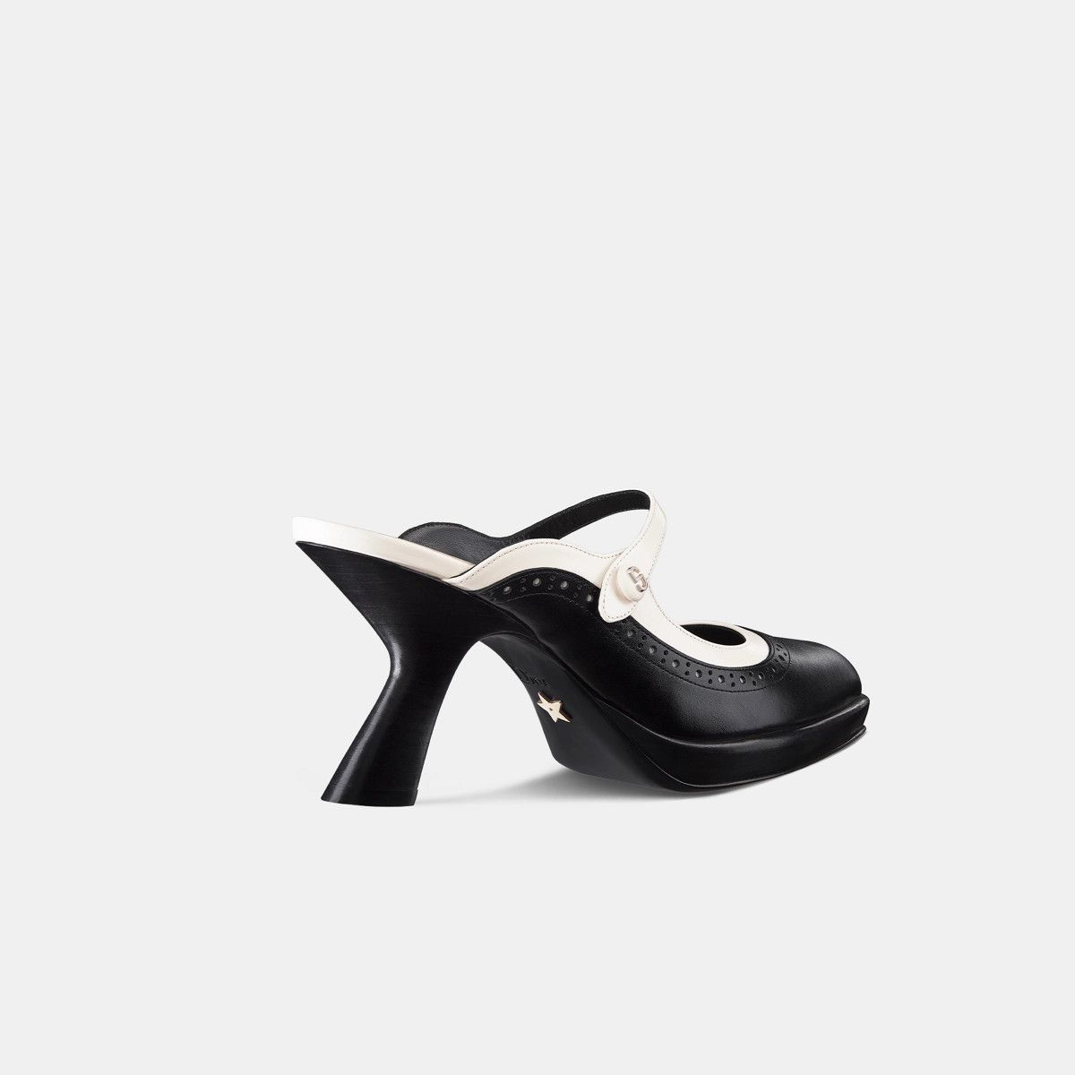 Dior o1bcso1str1224 Mules in Black & White Size US 7 / IT 37 - 3 Thumbnail