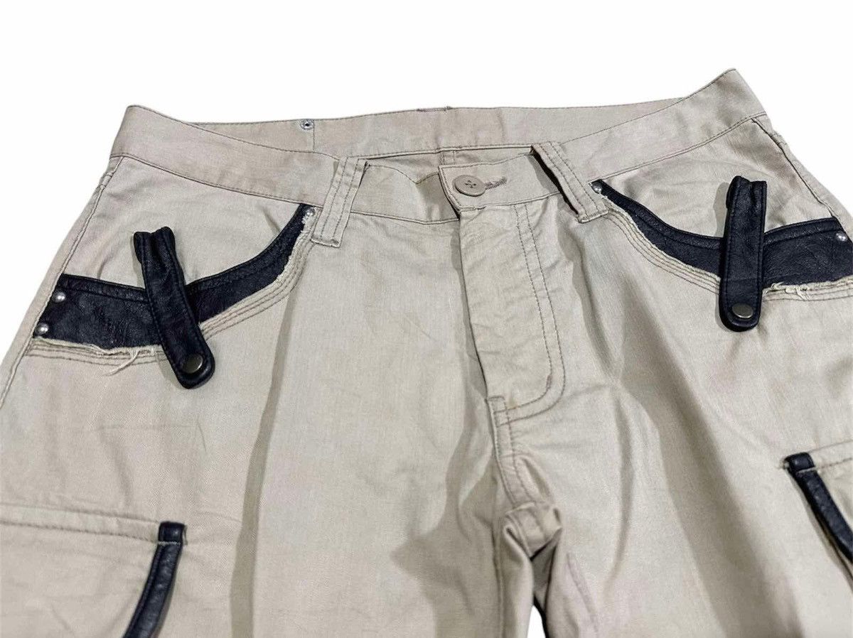 If Six Was Nine × Japanese Brand × Le Grande Bleu (L.G.B.) 🔥Y2K Archived Difference Rupert Flare Cargo Pants Zipper Lgb Size US 31 - 5 Thumbnail