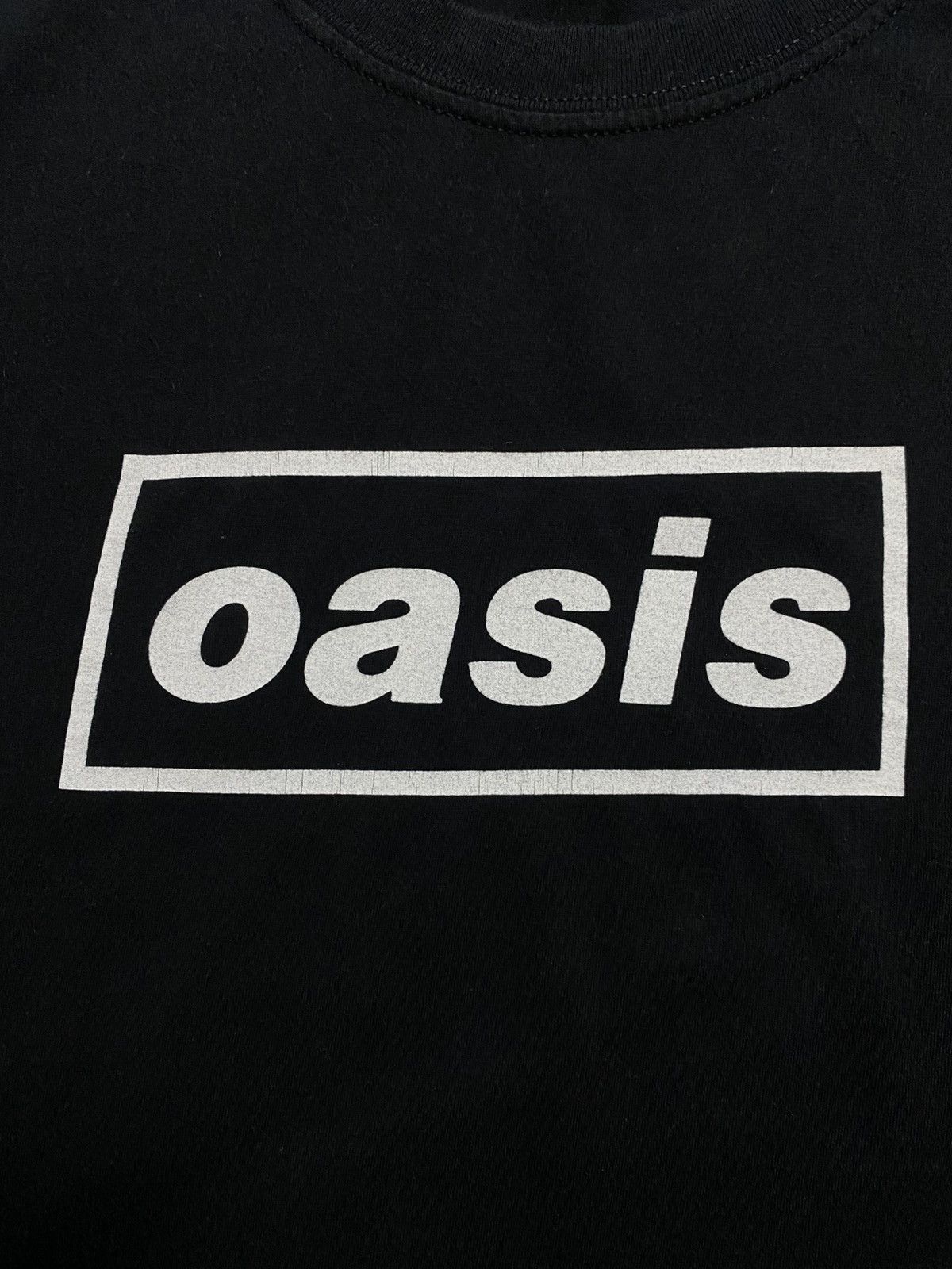 Band Tees Vintage Oasis Definitely Maybe Box Logo rock band t shirt Size US L / EU 52-54 / 3 - 7 Thumbnail
