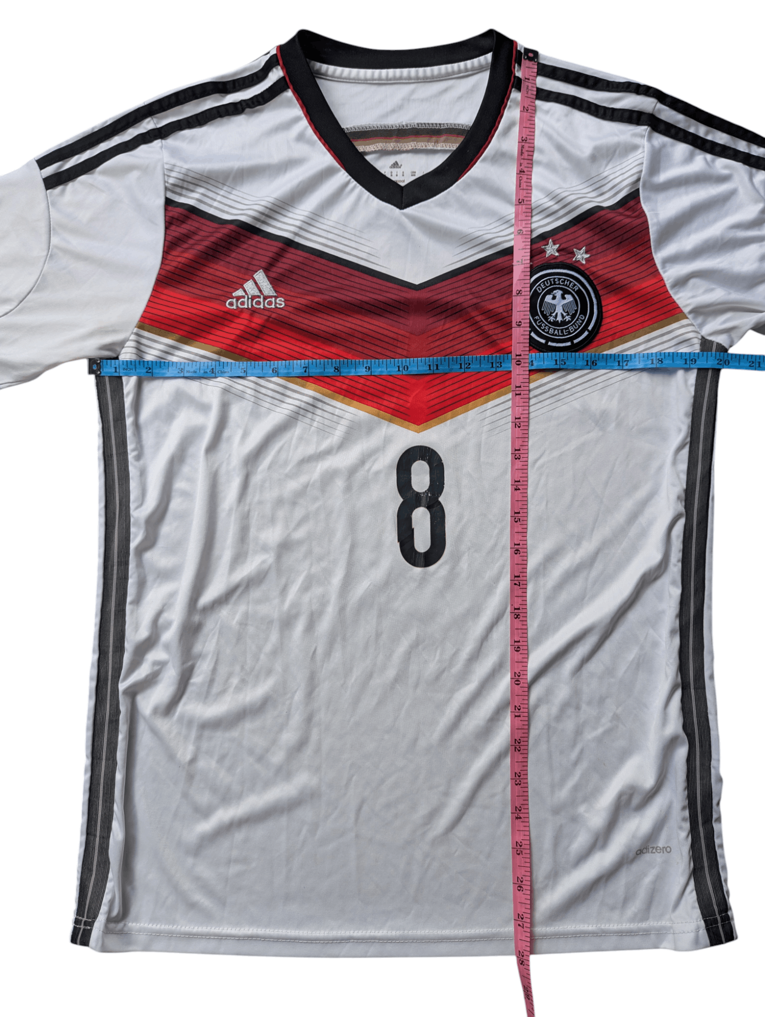 Other Adidas Germany 2014/15 Home Football Shirt Jersey Size US L / EU 52-54 / 3 - 5 Thumbnail