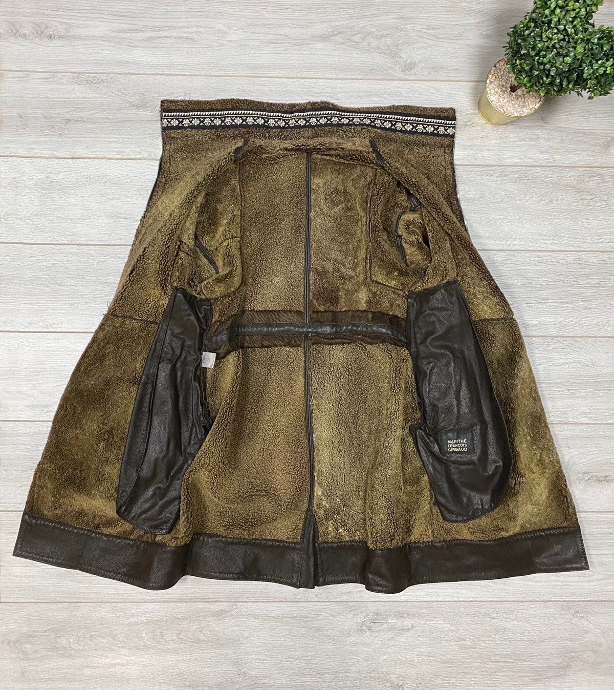 Marithe + Francois Girbaud Marithe Francois Girbaud RARE sheepskin leather coat Size US L / EU 52-54 / 3 - 3 Thumbnail