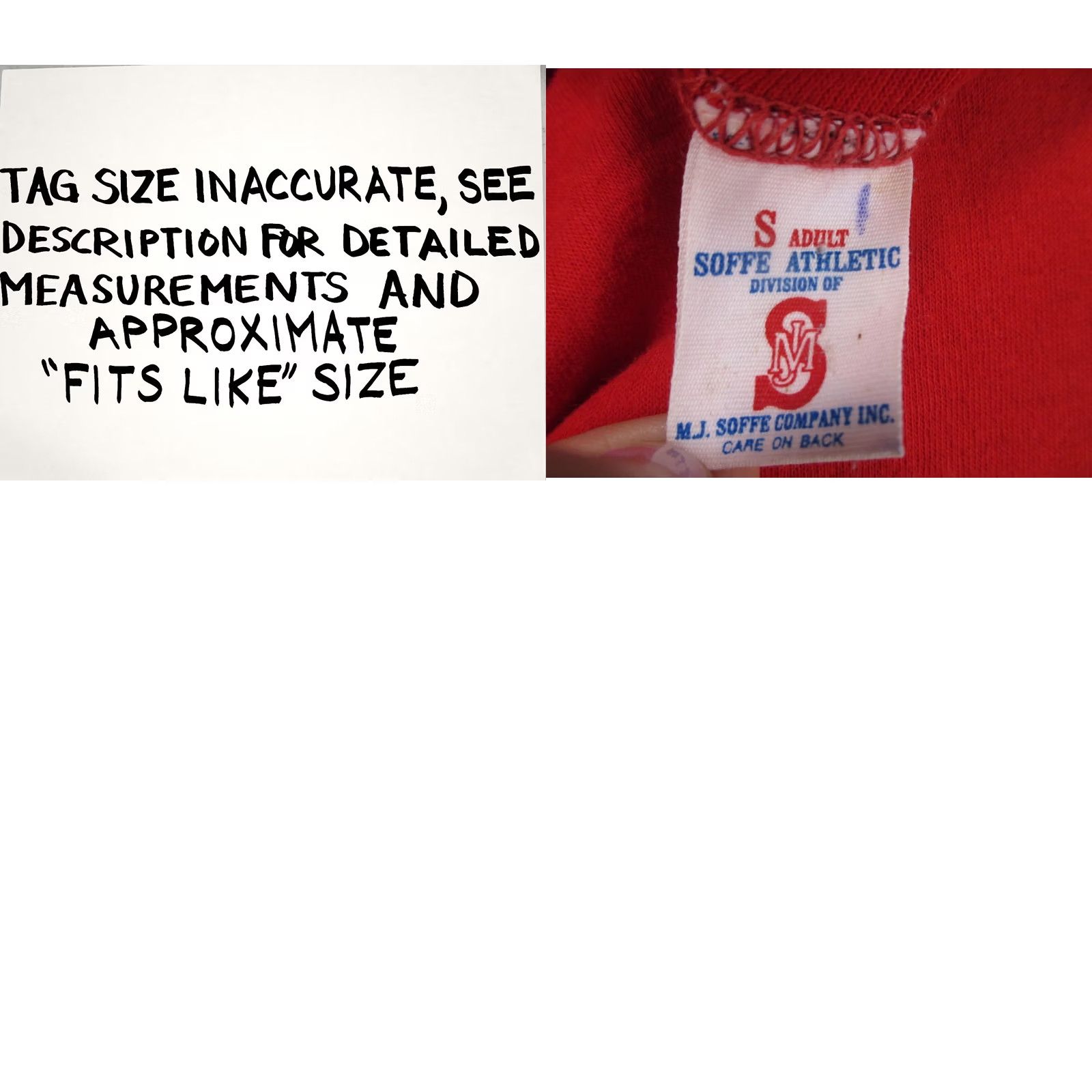 Vintage VINTAGE TEXAS FIREMEN TRAINING SCHOOL T-Shirt XXS fire fighter 80s Size US XS / EU 42 / 0 - 8 Thumbnail