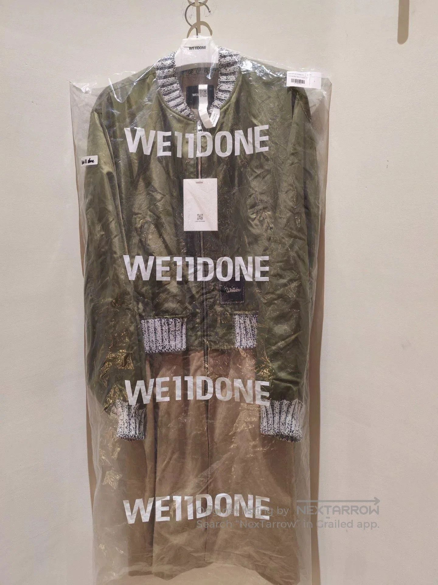 WE11DONE WE11DONE Coat Windbreaker. Size US M / EU 48-50 / 2 - 3 Thumbnail