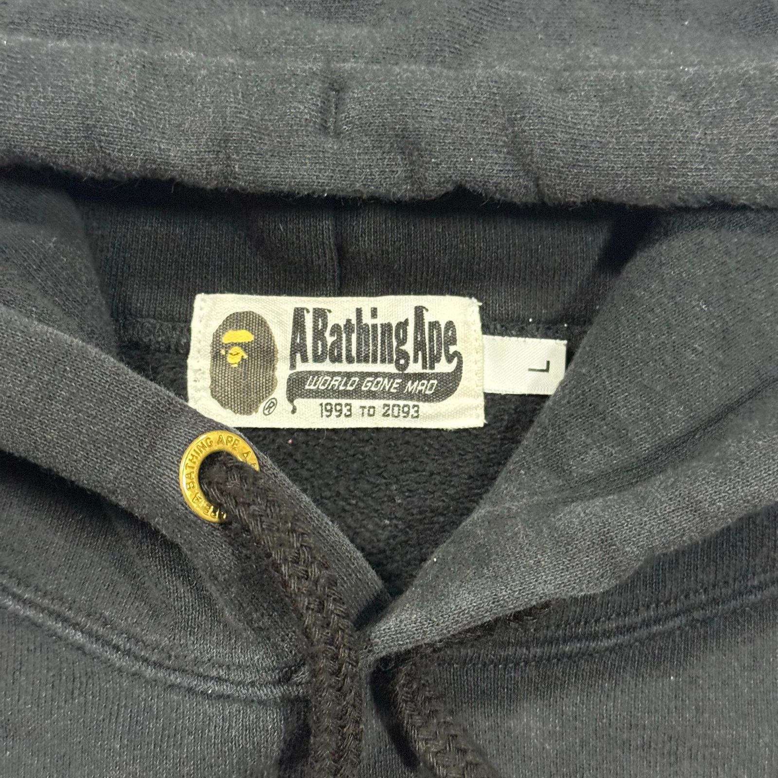 Bape × Nigo Authentic Bape 2000’s Gold Angry Ape Hoodie L Size US L / EU 52-54 / 3 - 3 Thumbnail