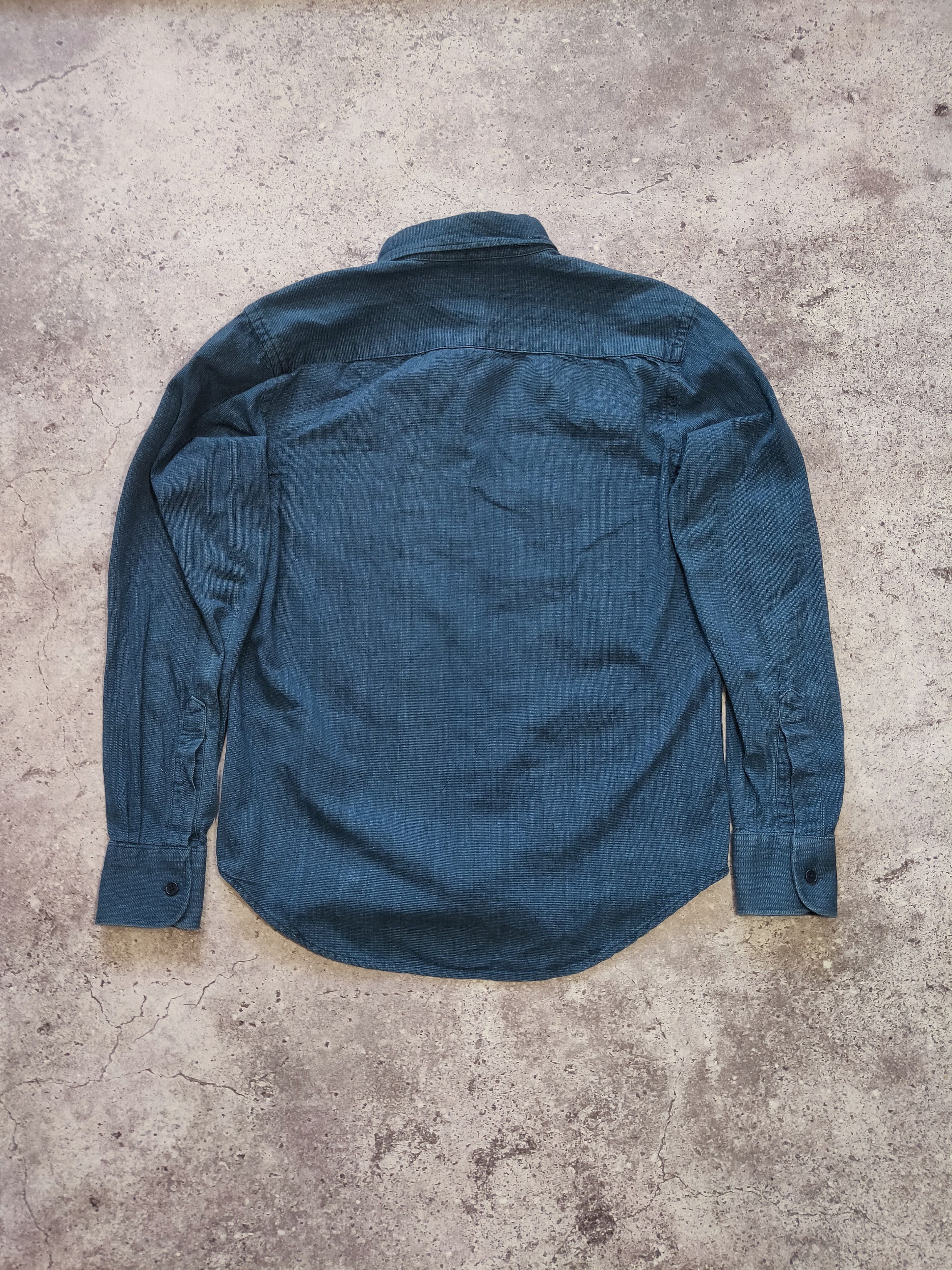 Naked & Famous NAKED & FAMOUS made in canada indigo dyed shirt Size US M / EU 48-50 / 2 - 4 Thumbnail