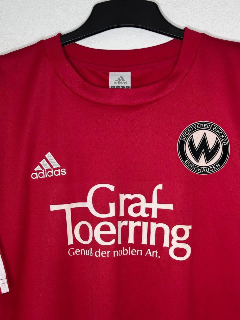 Adidas Adidas SV Wacker Burghausen Football Soccer Jersey Red #11 Size US XL / EU 56 / 4 - 4 Thumbnail