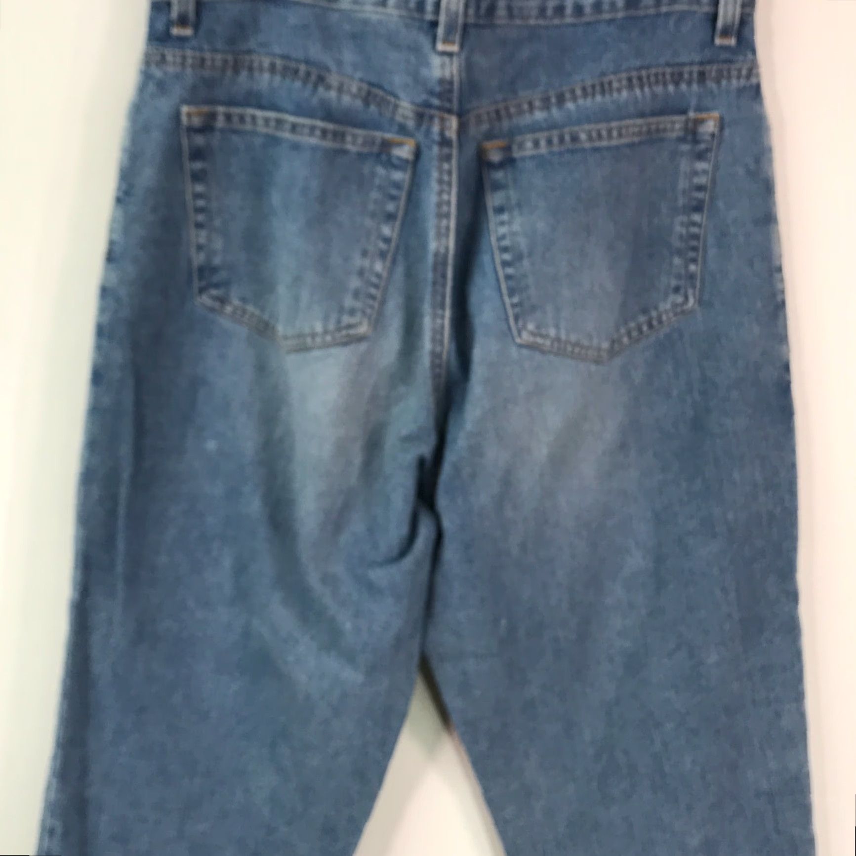 Eddie Bauer Eddie Bauer Since 1920 Womens Mid Rise Straight Blue Denim Capri Jeans Size 10 Size 32" / US 10 / IT 46 - 4 Thumbnail