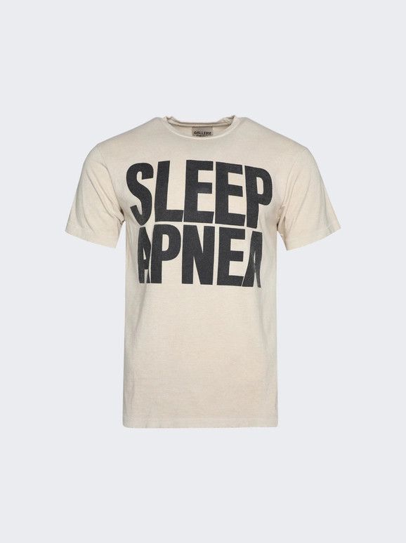 o1mle0825 Sleep Apnea Tee Shirt in White