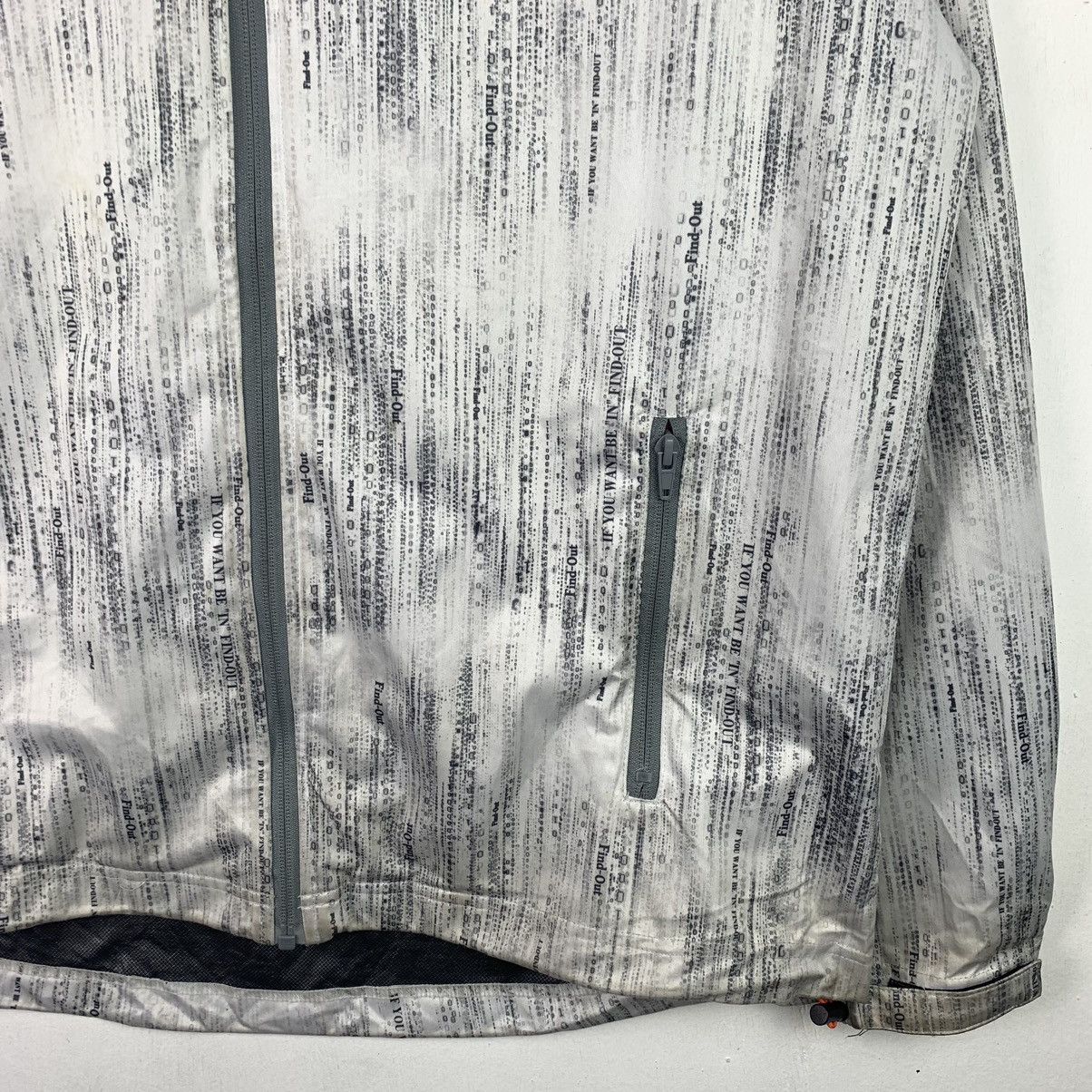 Japanese Brand × Vintage Vintage Japanese Brand Find-Out Fullprint Jacket Size US XL / EU 56 / 4 - 4 Thumbnail