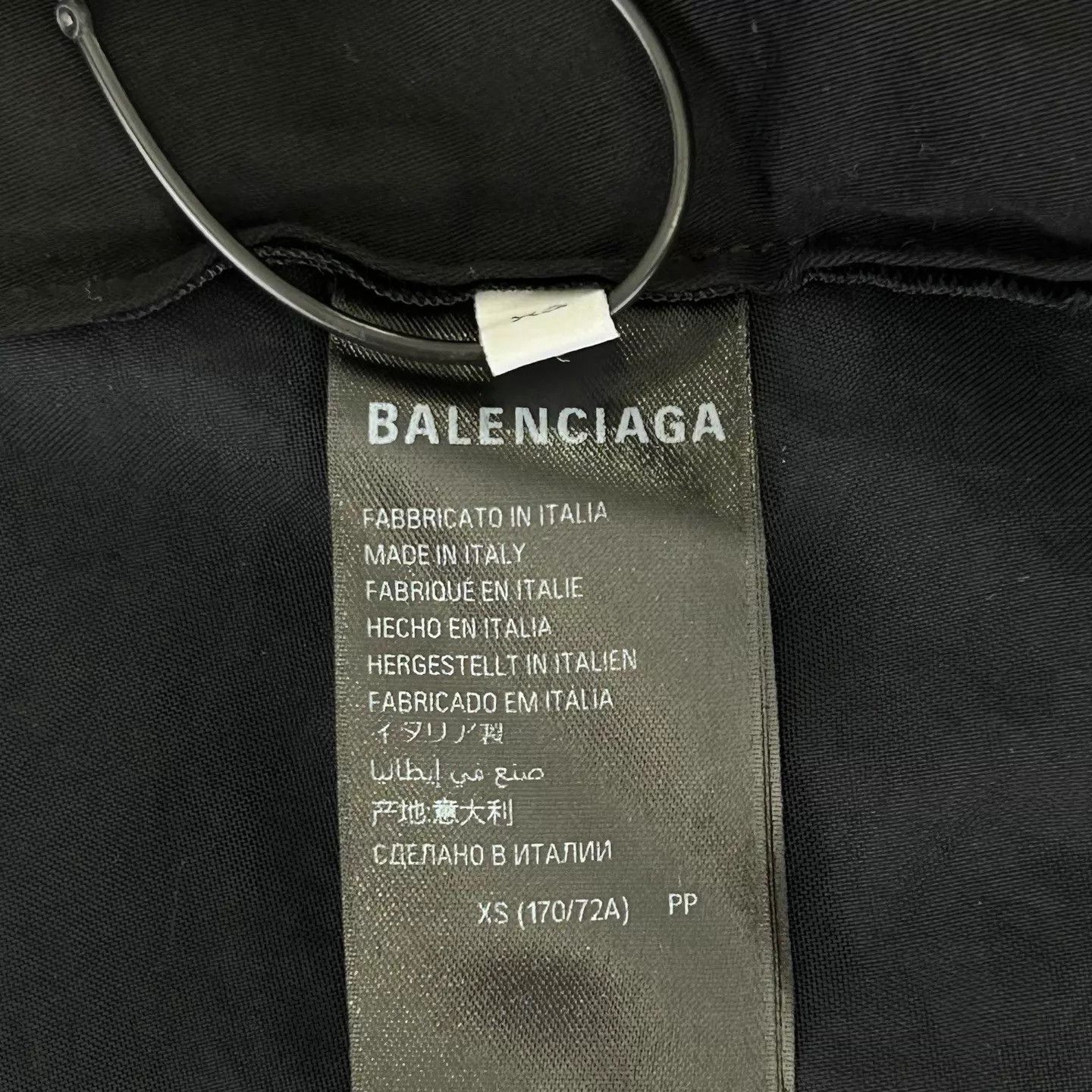 Balenciaga BALENCIAGA large fit high-waist black pants XS Size US 28 / EU 44 - 3 Thumbnail