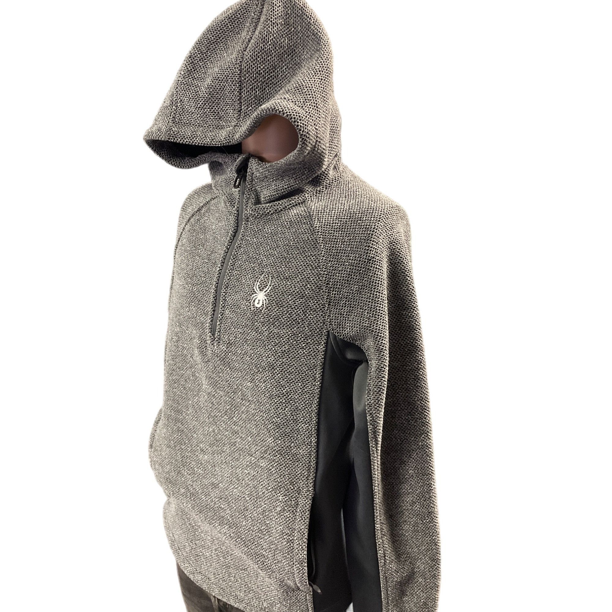 Spyder Spyder Men's Gray Half/zipper Pullover Hooded Sweater SIze S Size US S / EU 44-46 / 1 - 2 Thumbnail