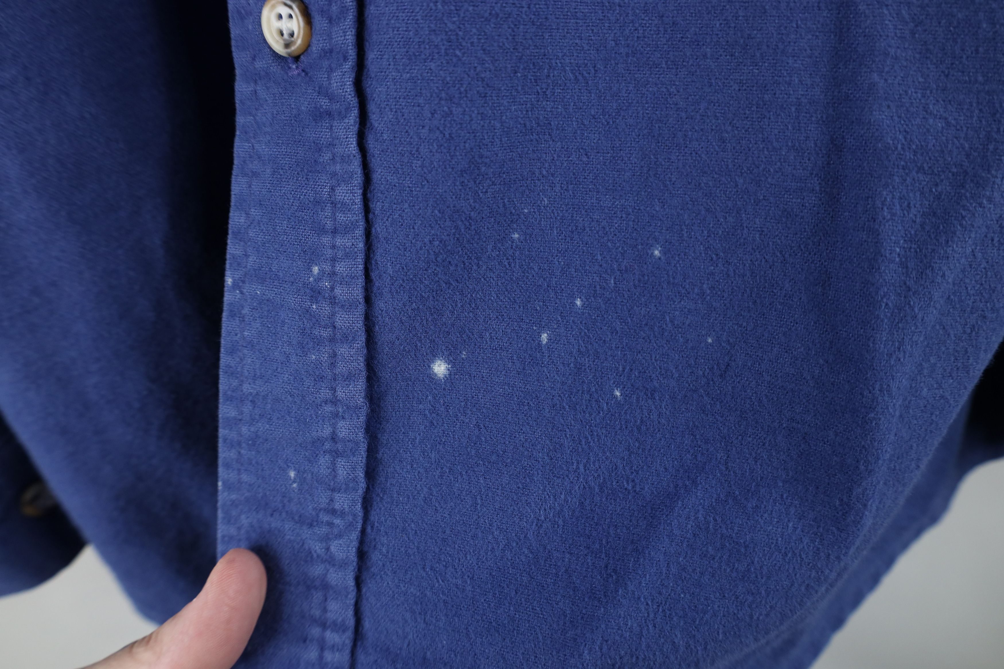 FiveBrother × Vintage Vintage 90s Five Brother Chamois Cloth Collared Button Shirt Size US XL / EU 56 / 4 - 4 Thumbnail