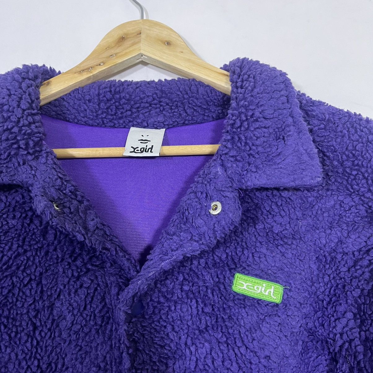 X-Girl VINTAGE X-GIRL FUR JACKET Size L / US 10 / IT 46 - 4 Thumbnail