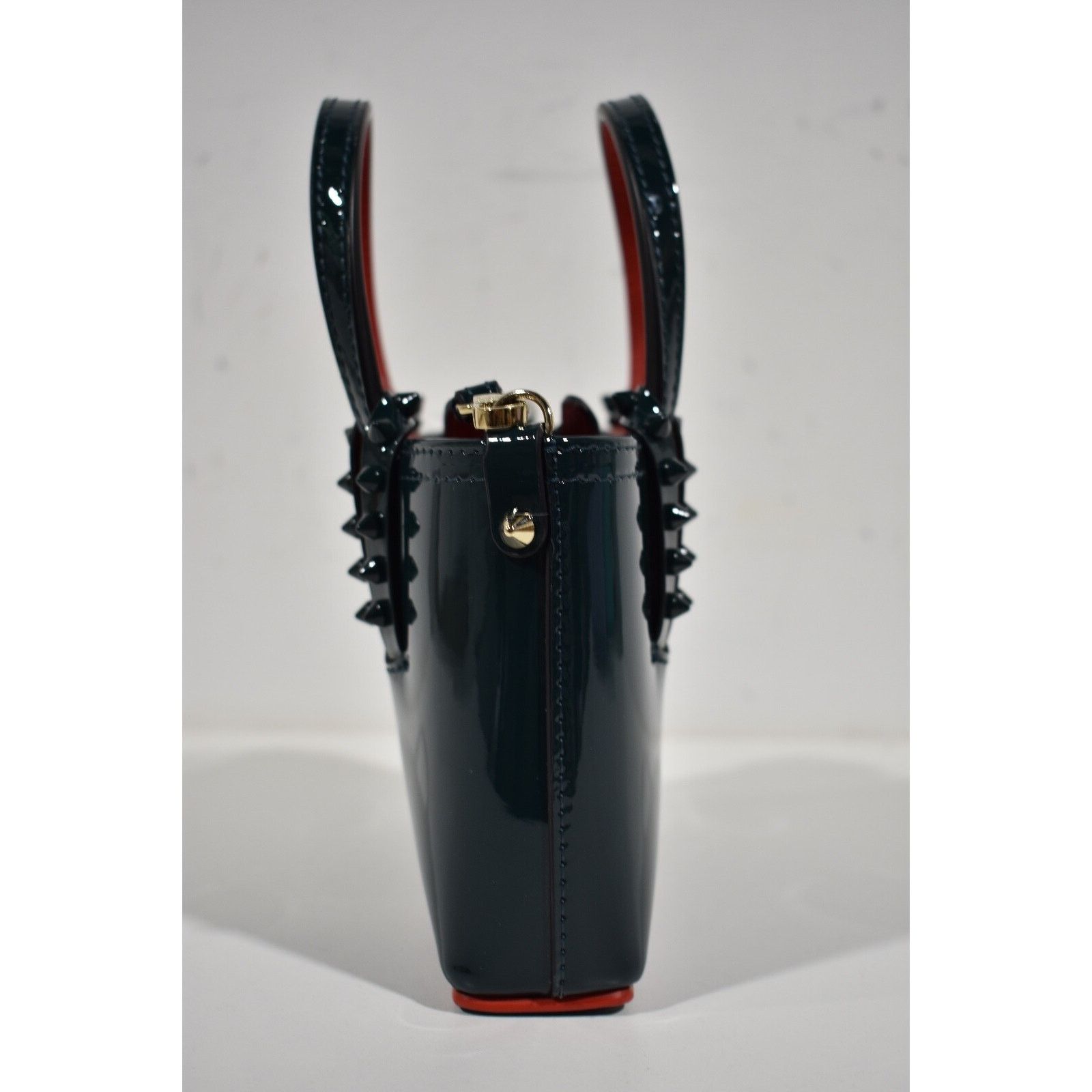 Christian Louboutin Christian Louboutin Mini Vosges Patent Leather Crossbody Bag Size ONE SIZE - 6 Thumbnail