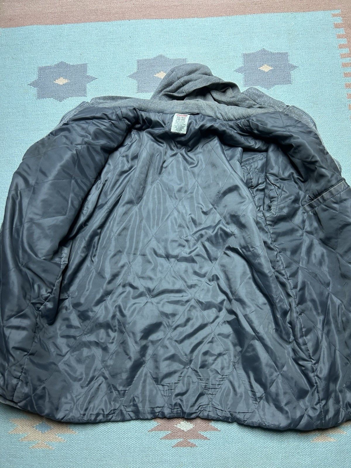 Vintage Vtg dickies hooded canvas work jacket distressed quilted XL Size US XL / EU 56 / 4 - 15 Thumbnail