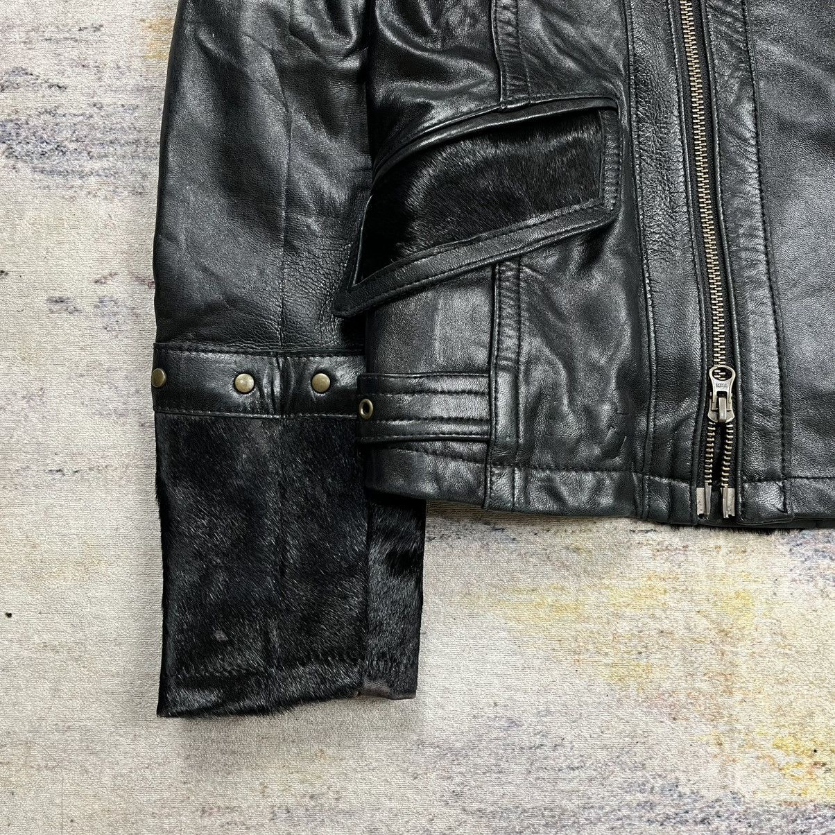 Tornado Mart Rare Tornado mart double rider pony hair leather jacket Size US M / EU 48-50 / 2 - 5 Thumbnail