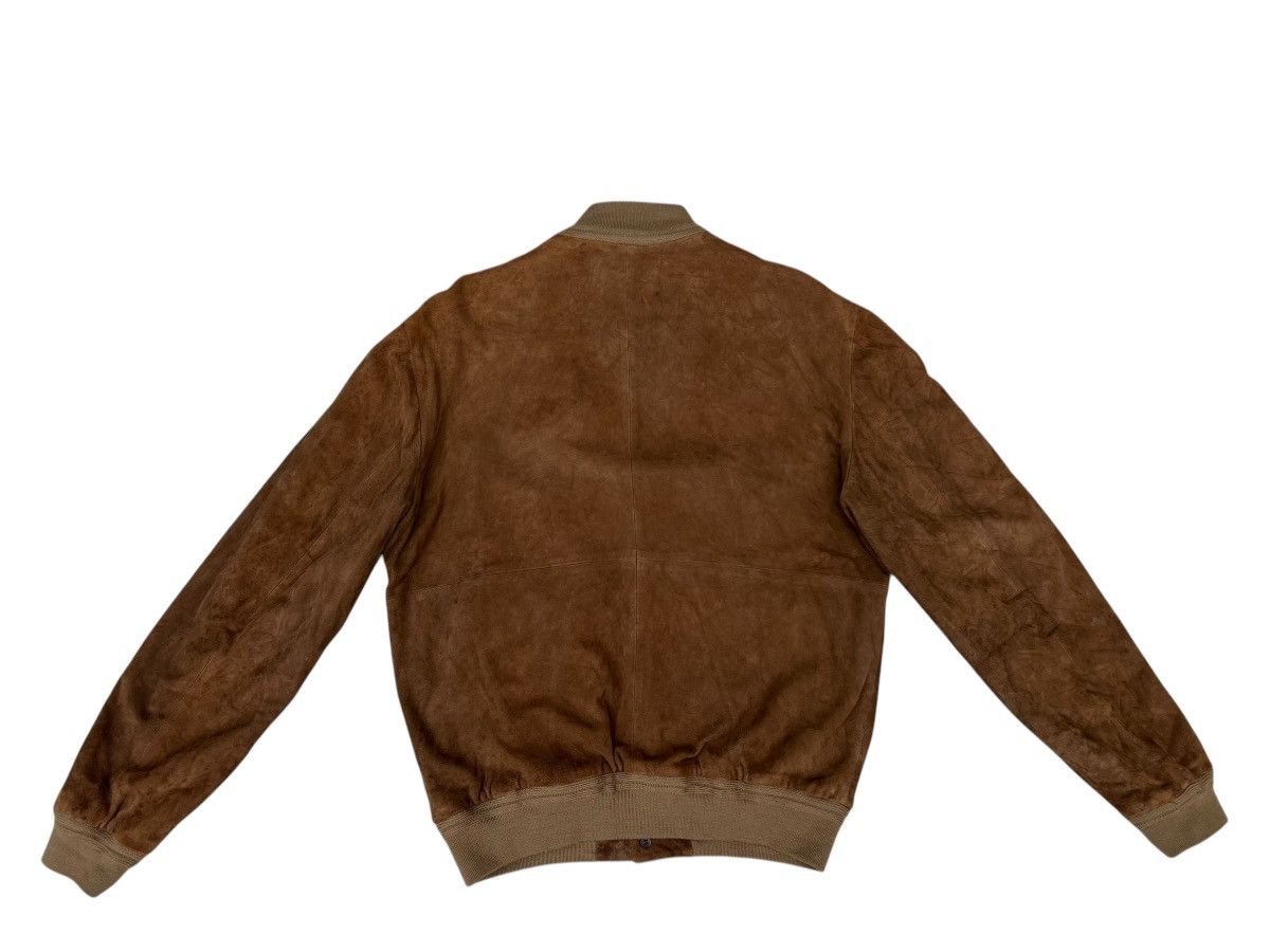 Beams Plus Quttrocchi X Beams Stains Patina Suede Leather Jacket Size US M / EU 48-50 / 2 - 18 Thumbnail