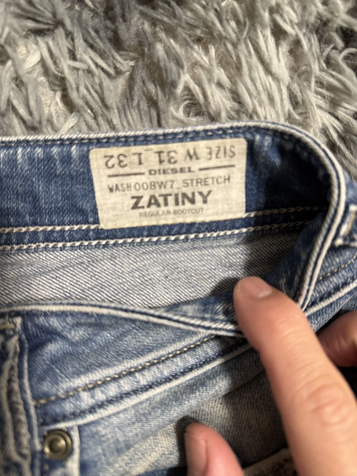 Diesel Vintage Diesel Zatiny Flare Jeans Size US 31 - 4 Thumbnail