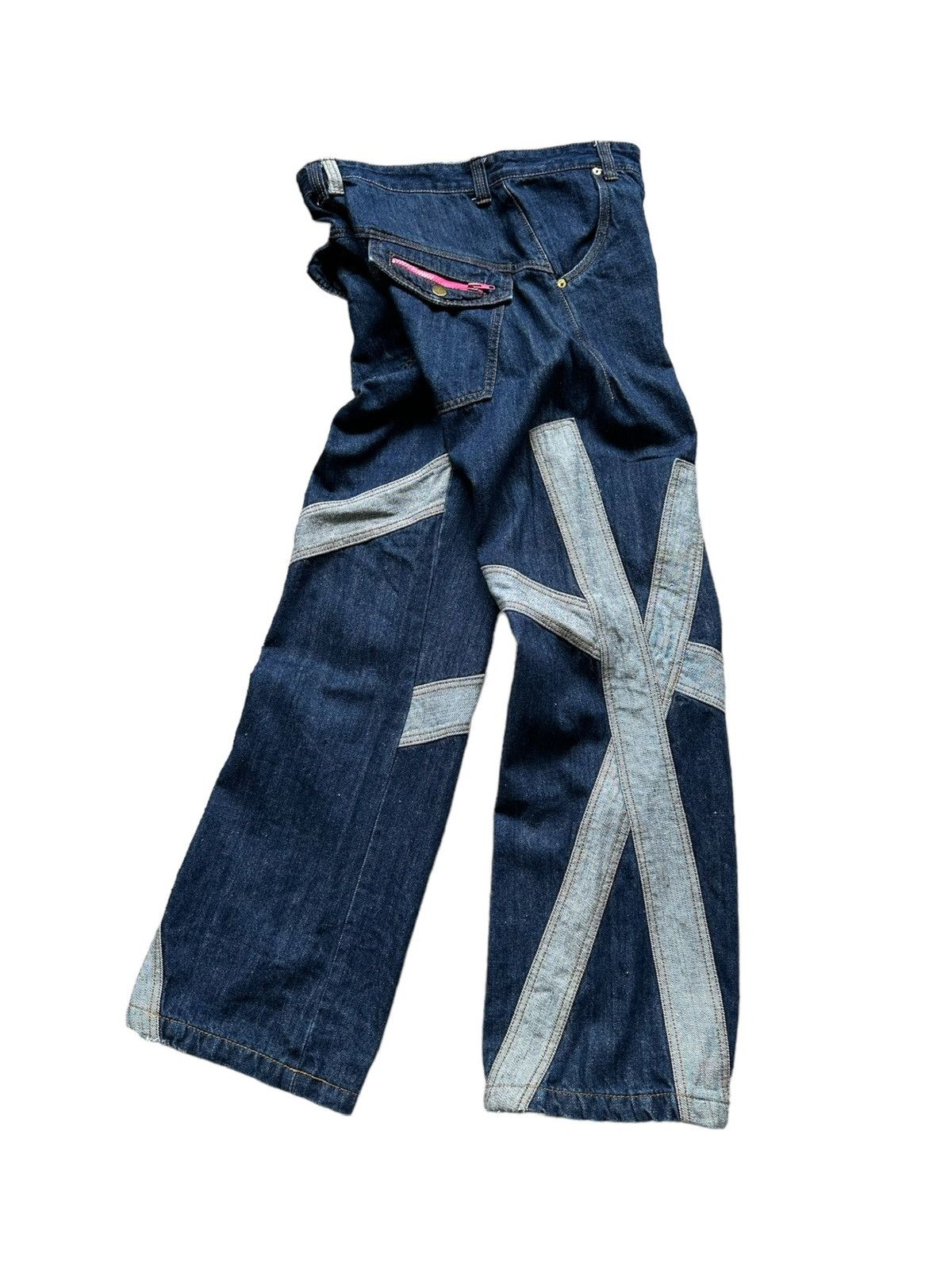 If Six Was Nine 2000's Go Ism hybrid raver jean Size US 34 / EU 50 - 3 Thumbnail