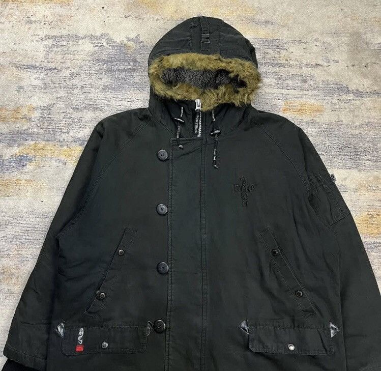 Dogtown Dogtown Black Dragon Fur Parkas Jacket Size US XL / EU 56 / 4 - 3 Thumbnail