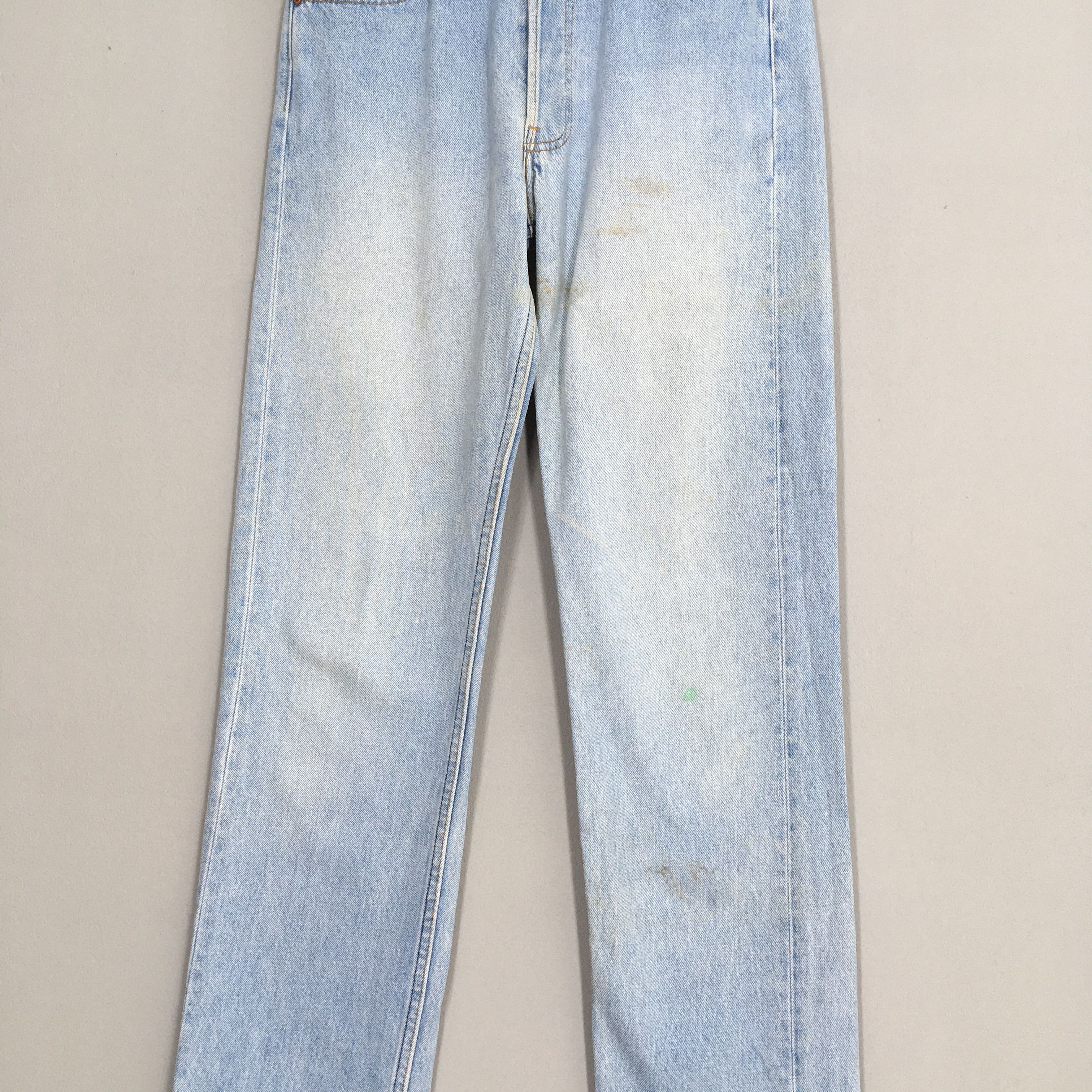Levi's Size 30x33 Vintage Levi's 90s 501 Light Blue Jeans Size US 30 / EU 46 - 3 Thumbnail