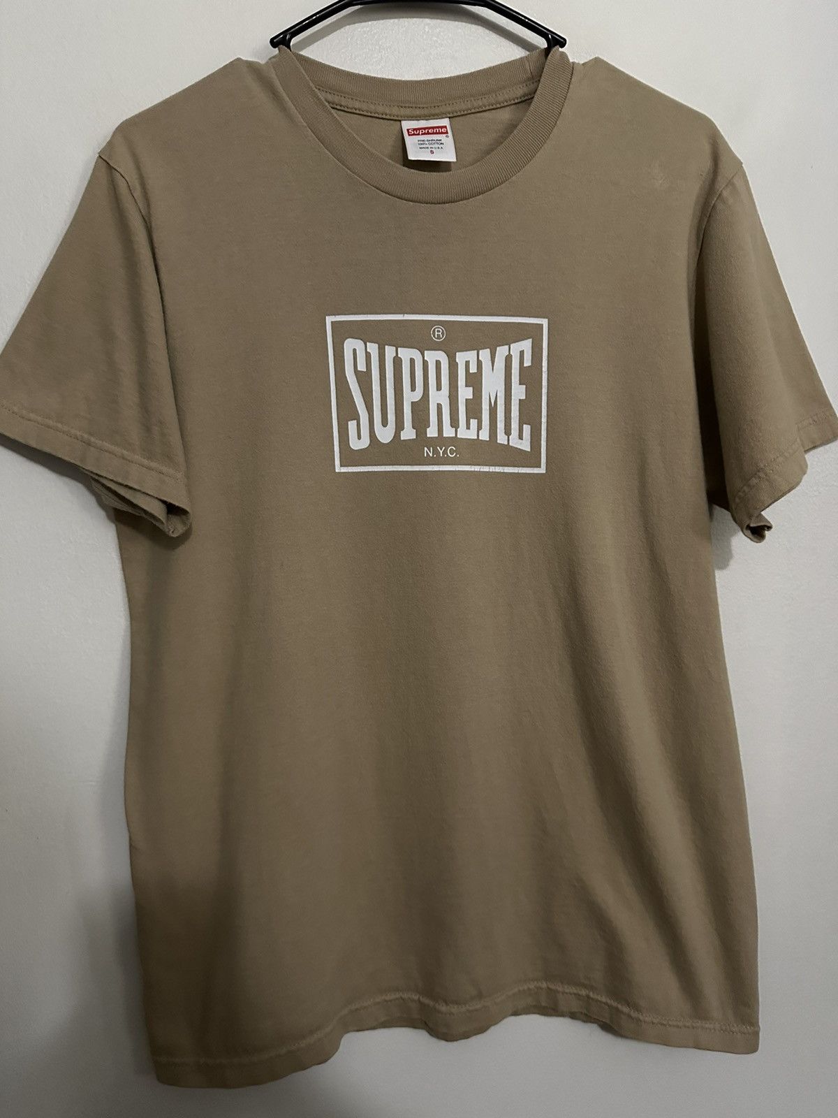 Supreme Supreme Warm Up Tee Size US S / EU 44-46 / 1 - 1 Thumbnail