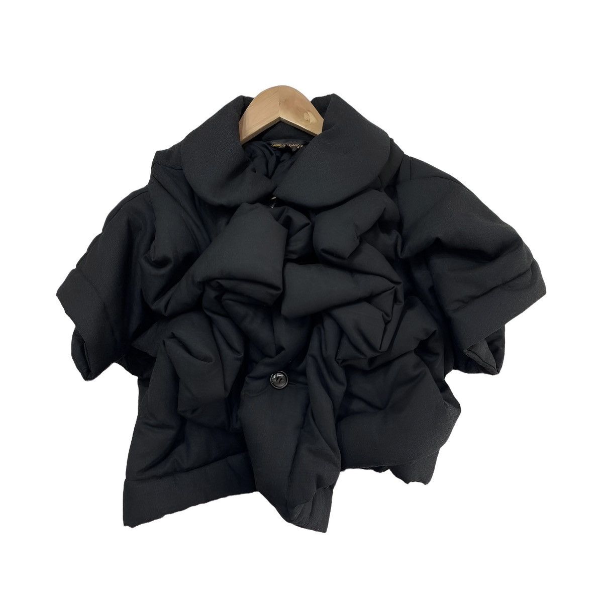 Comme des Garcons × Comme des Garcons Homme Plus Comme Des garçon homme plus ruffle hoodie Size S / US 4 / IT 40 - 1 Thumbnail