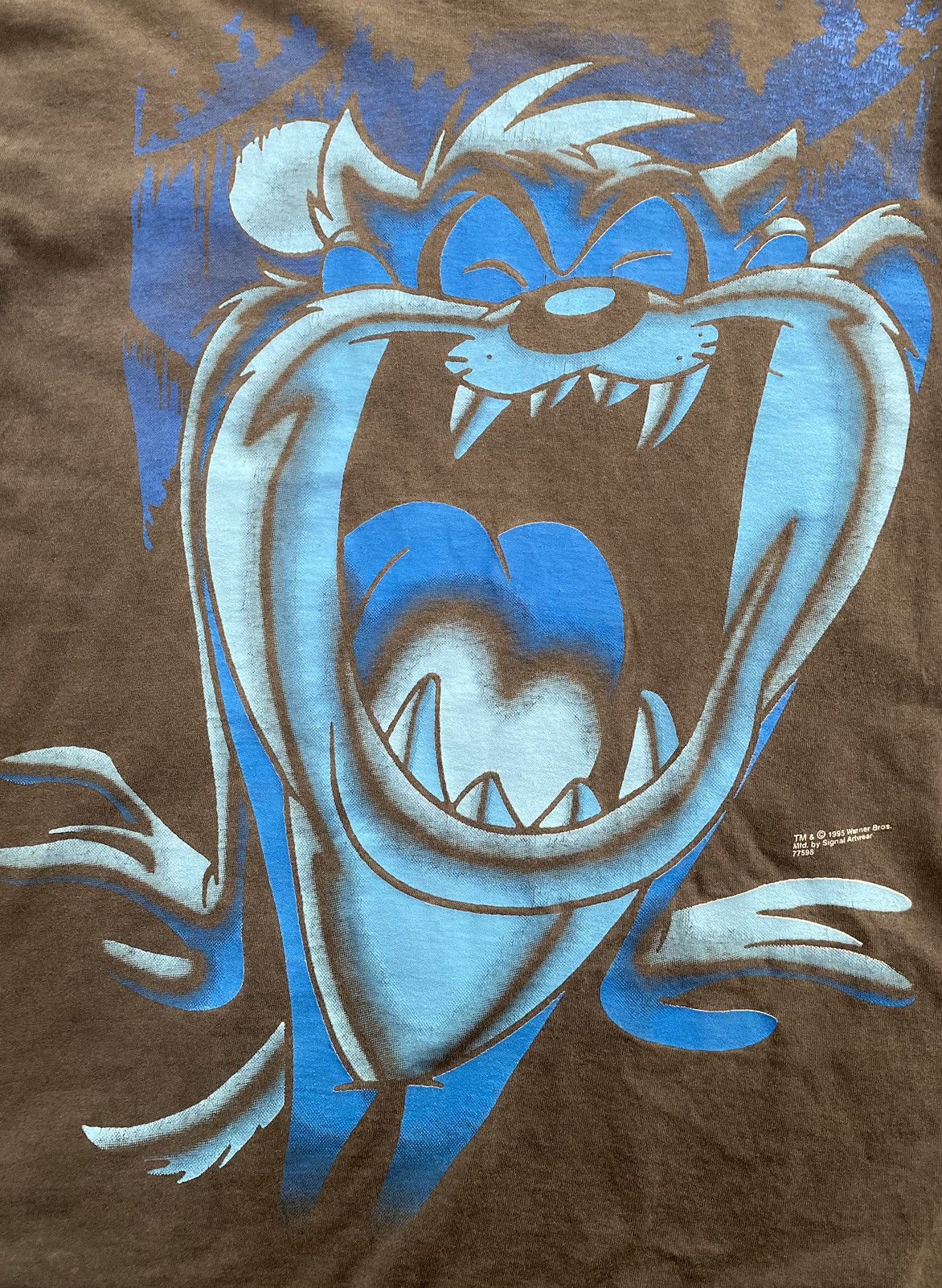 Vintage VINTAGE 90s TAZ SHADOW Size US L / EU 52-54 / 3 - 2 Thumbnail