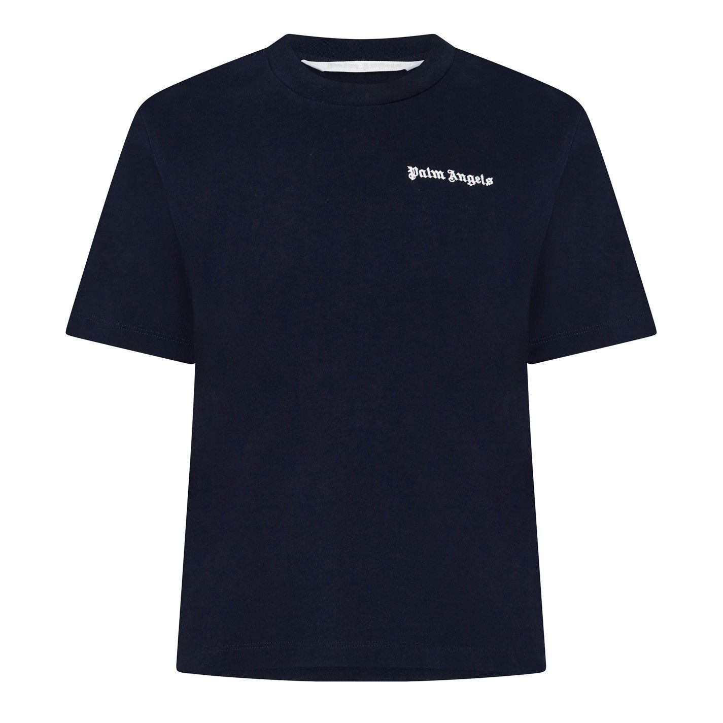 Palm Angels o1g2r1mq0325 Embroidered Logo T-Shirt in Navy Size XL / US 12-14 / IT 48-50 - 1 Thumbnail