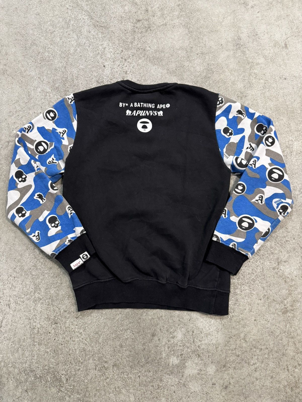 Aape AAPE Skull Camo Crewneck Sweatshirt Size US S / EU 44-46 / 1 - 5 Thumbnail