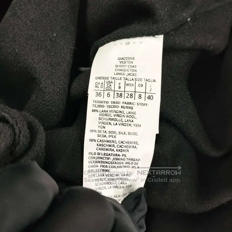Max Mara Max Mara Double-faced Cashmere Coat Black Size S / US 4 / IT 40 - 5 Thumbnail