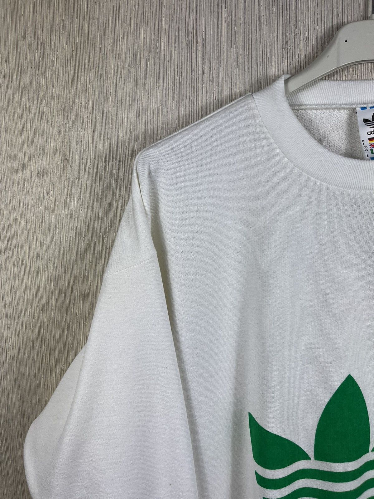 Adidas Vintage 90s Adidas soccer Zurich Italia sweatshirt crewneck Size US XL / EU 56 / 4 - 5 Thumbnail