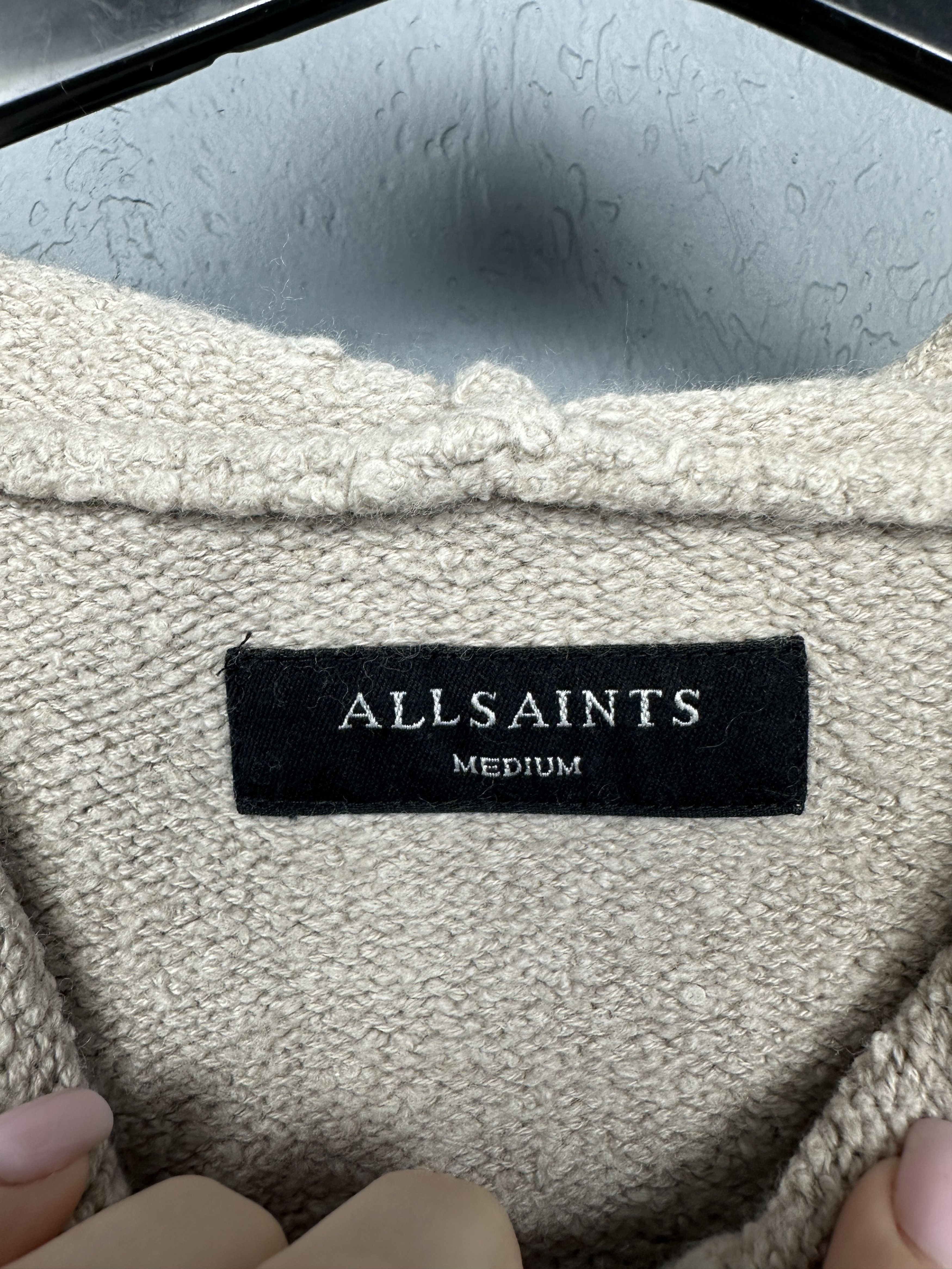 Allsaints Allsaints Mens Mohair Hoodie Size US M / EU 48-50 / 2 - 4 Thumbnail