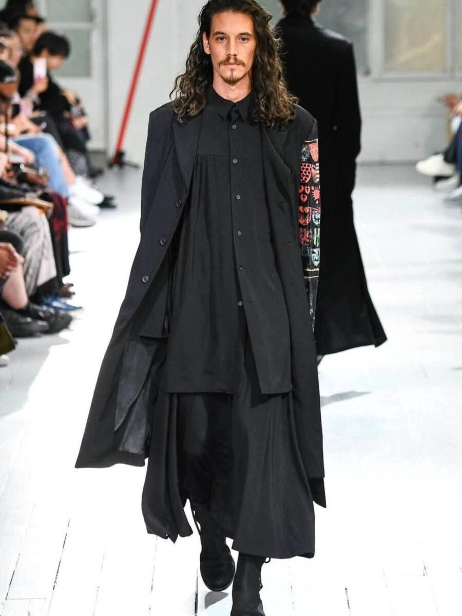 Yohji Yamamoto Yohji Yamamoto Pour Homme 20ss Velvet sleeve Size US M / EU 48-50 / 2 - 11 Thumbnail
