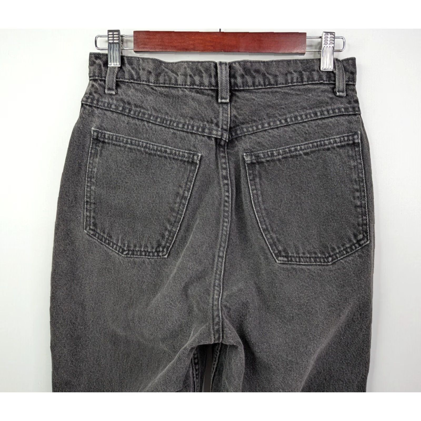 Anchor Blue VINTAGE Anchor Blue Jeans Relaxed Women's 28x30 Black Denim 30 Inseam Y2k Style Size 28" / US 6 / IT 42 - 4 Thumbnail