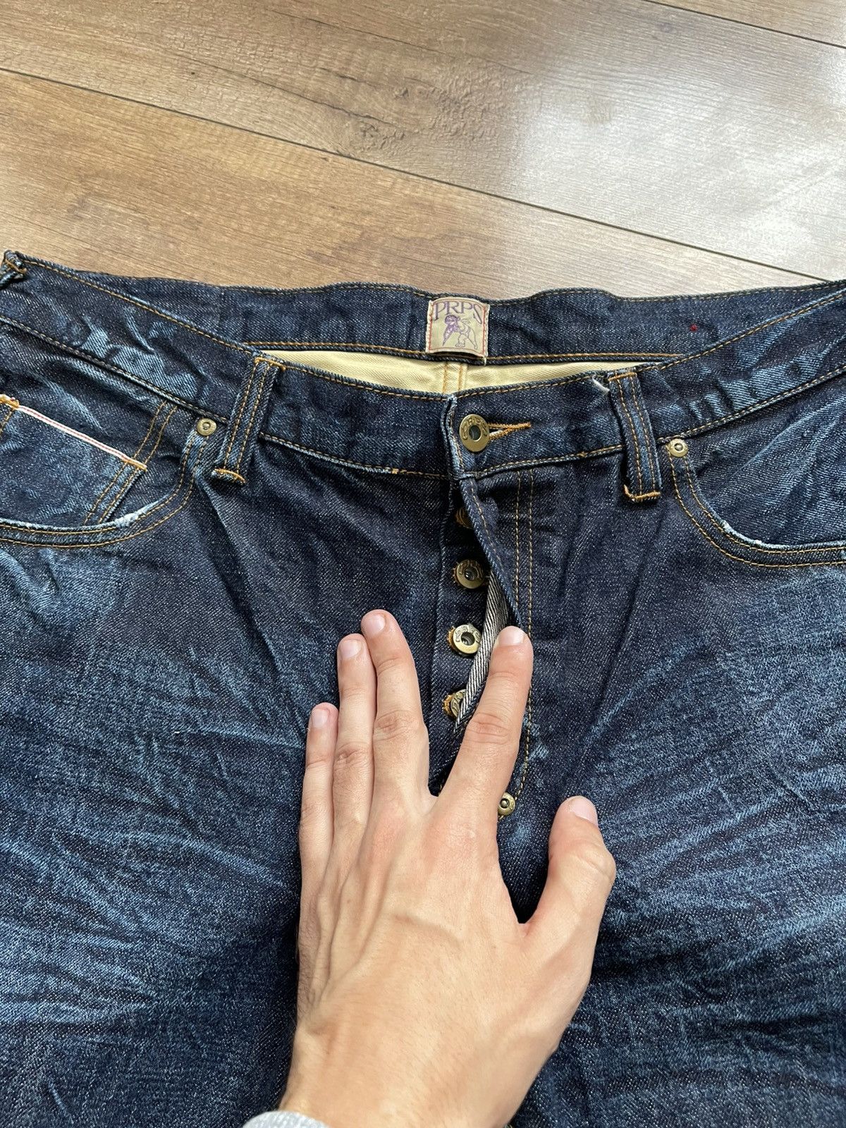 Prps PRPS Denim Indigo Jeans Japanese Size US 36 / EU 52 - 15 Thumbnail