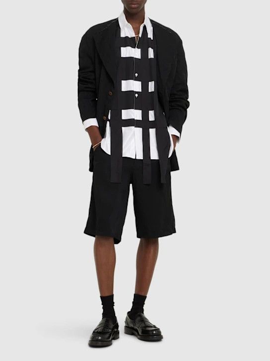 Comme des Garcons SHIRT o1lsvrm0425 Shirt in Black/White Size US M / EU 48-50 / 2 - 2 Thumbnail