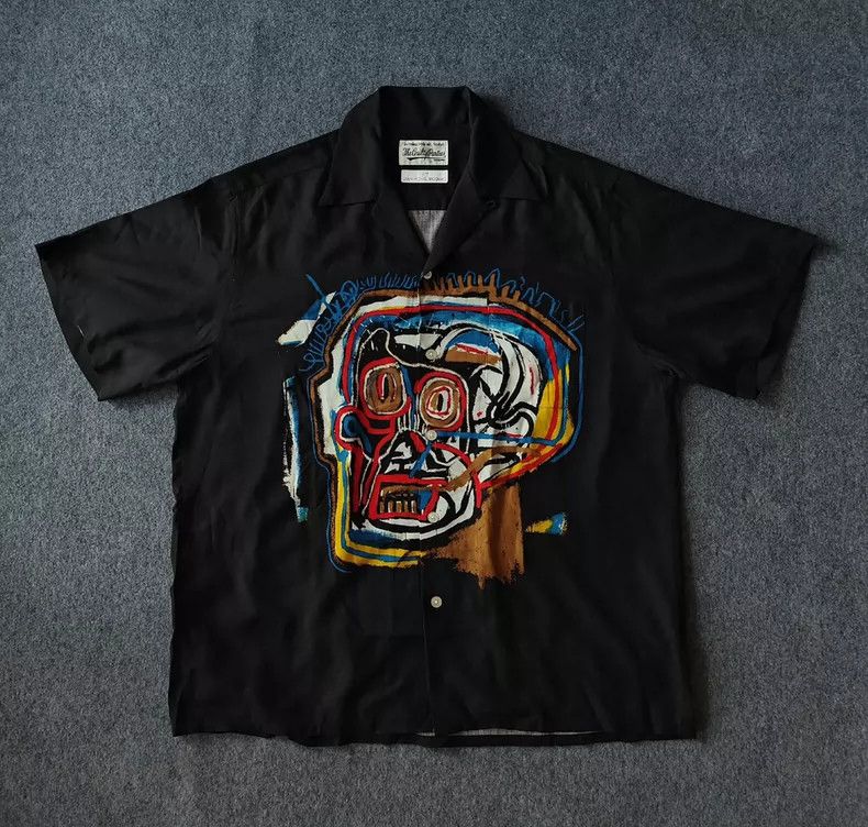 Wacko Maria Wacko Maria BASQUIAT HAWAIIAN SHIRT Basquiat Hawaiian Shir Size US L / EU 52-54 / 3 - 1 Thumbnail