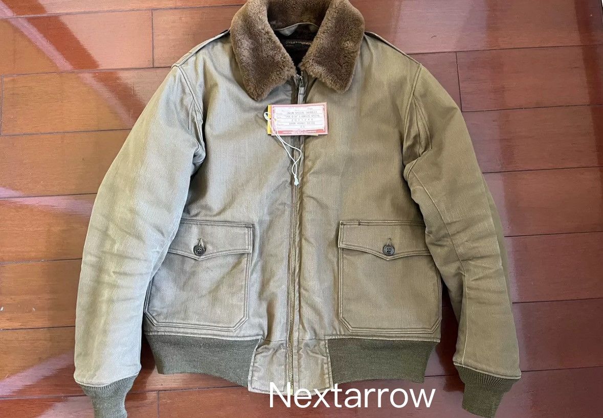 Freewheelers FREEWEELERS B10 flight jacket Size US L / EU 52-54 / 3 - 1 Thumbnail
