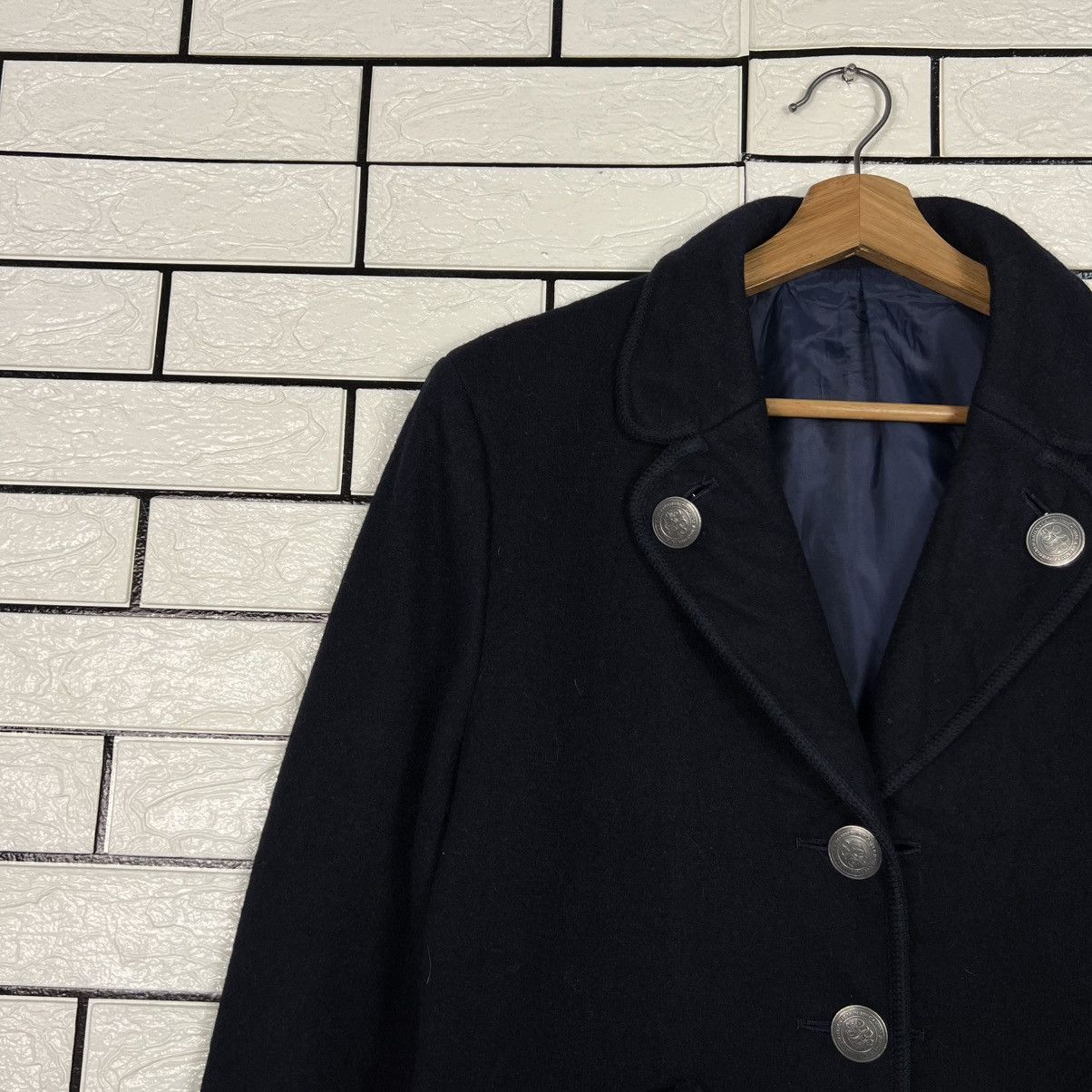 J. Press Vintage 90's J.PRESS Wool Blend Formal Jacket #4145-C189 Size M / US 6-8 / IT 42-44 - 3 Thumbnail